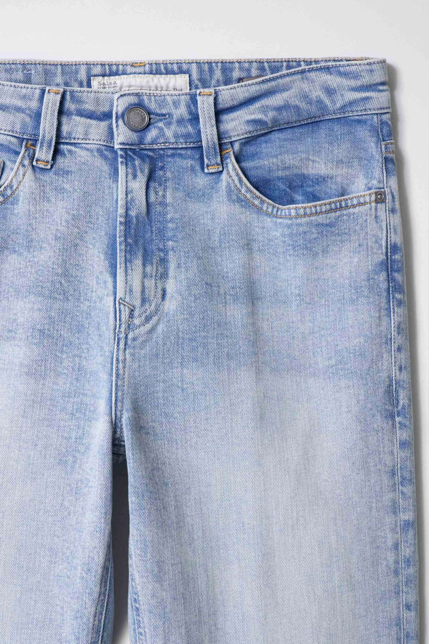 True Cropped Slim Comfort en jeans Light Wash Salsa Jeans