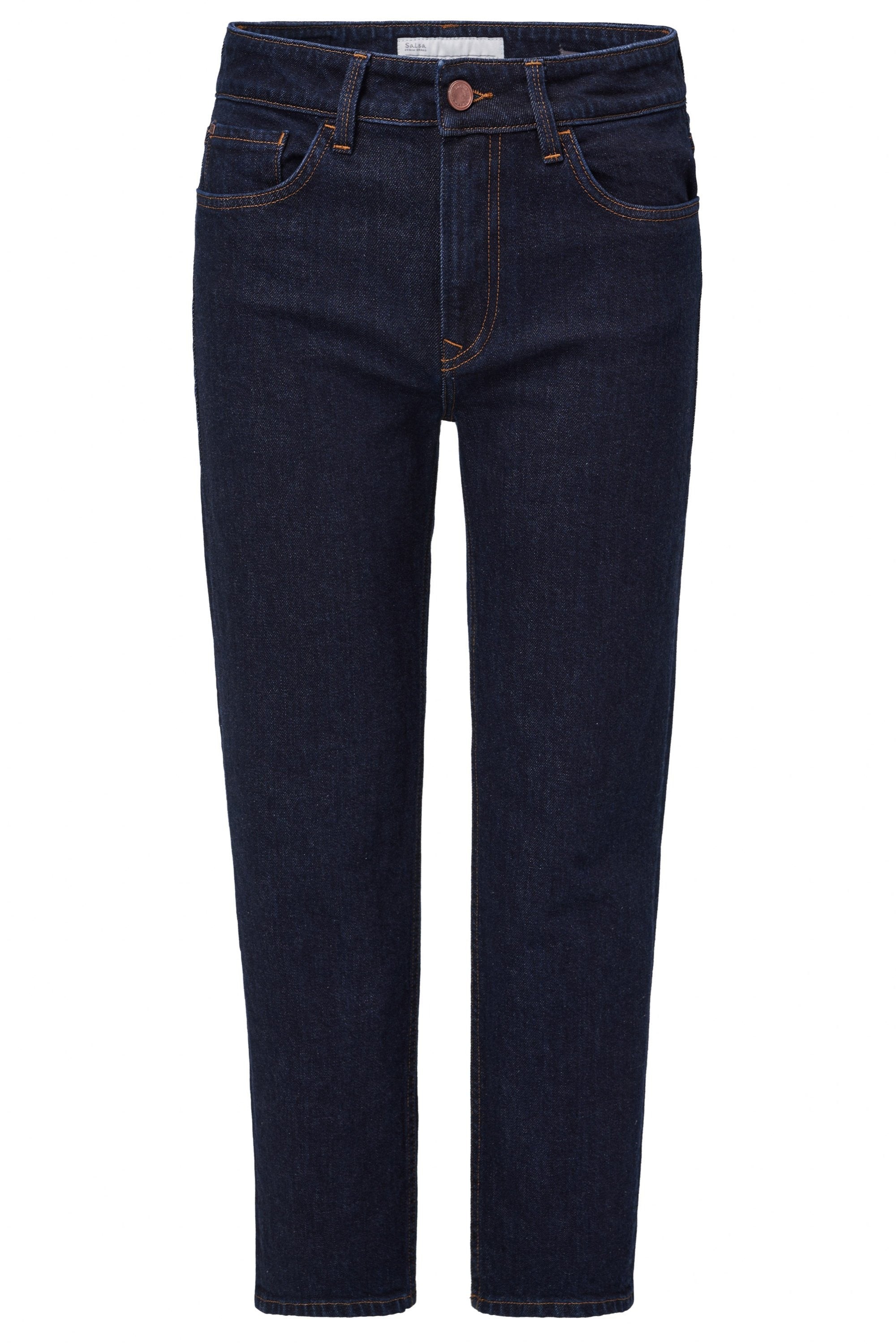 Jeans True Cropped Slim Comfort en Medium Wash Salsa Jeans