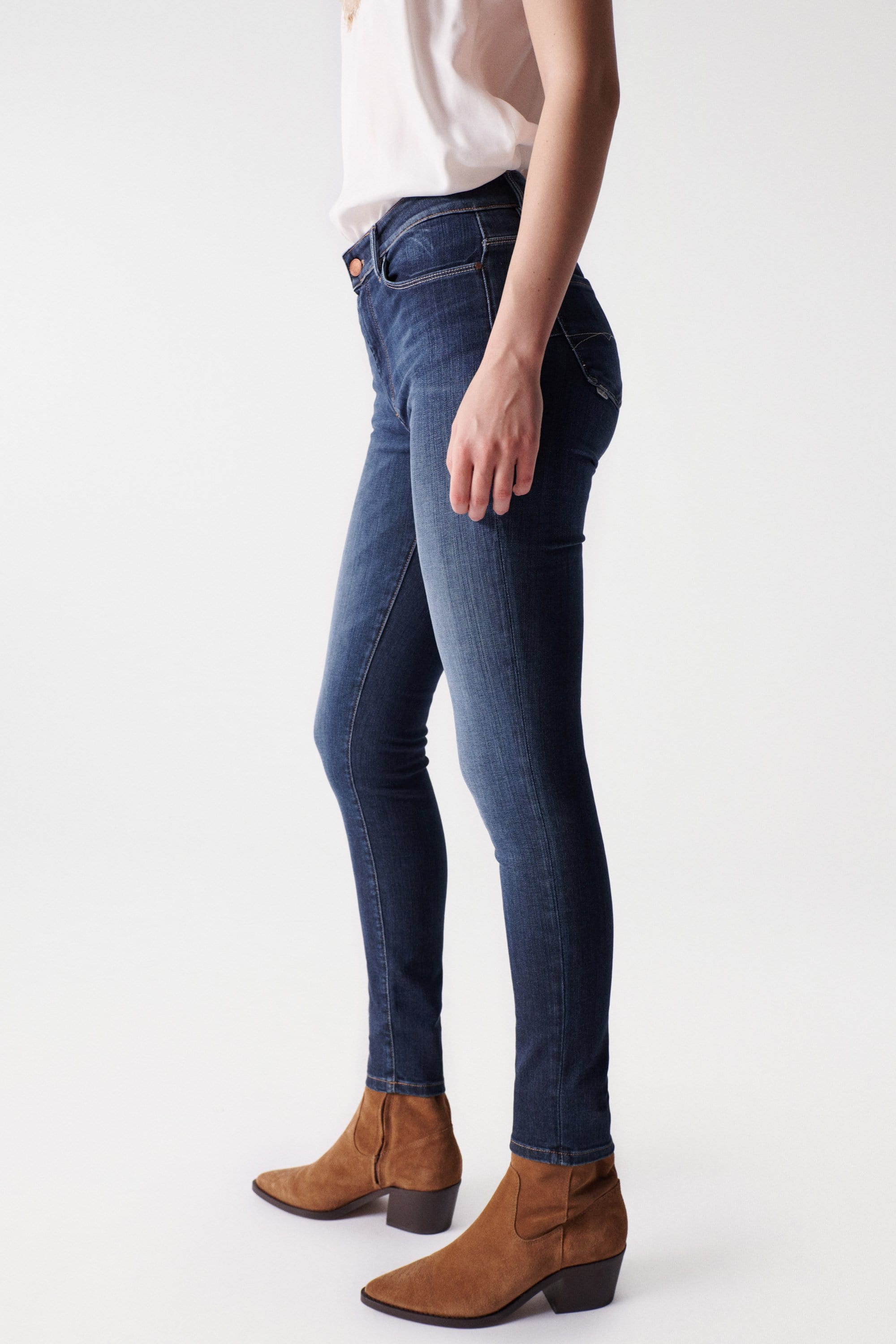 Destiny Skinny en jeans Dark Wash Salsa Jeans   