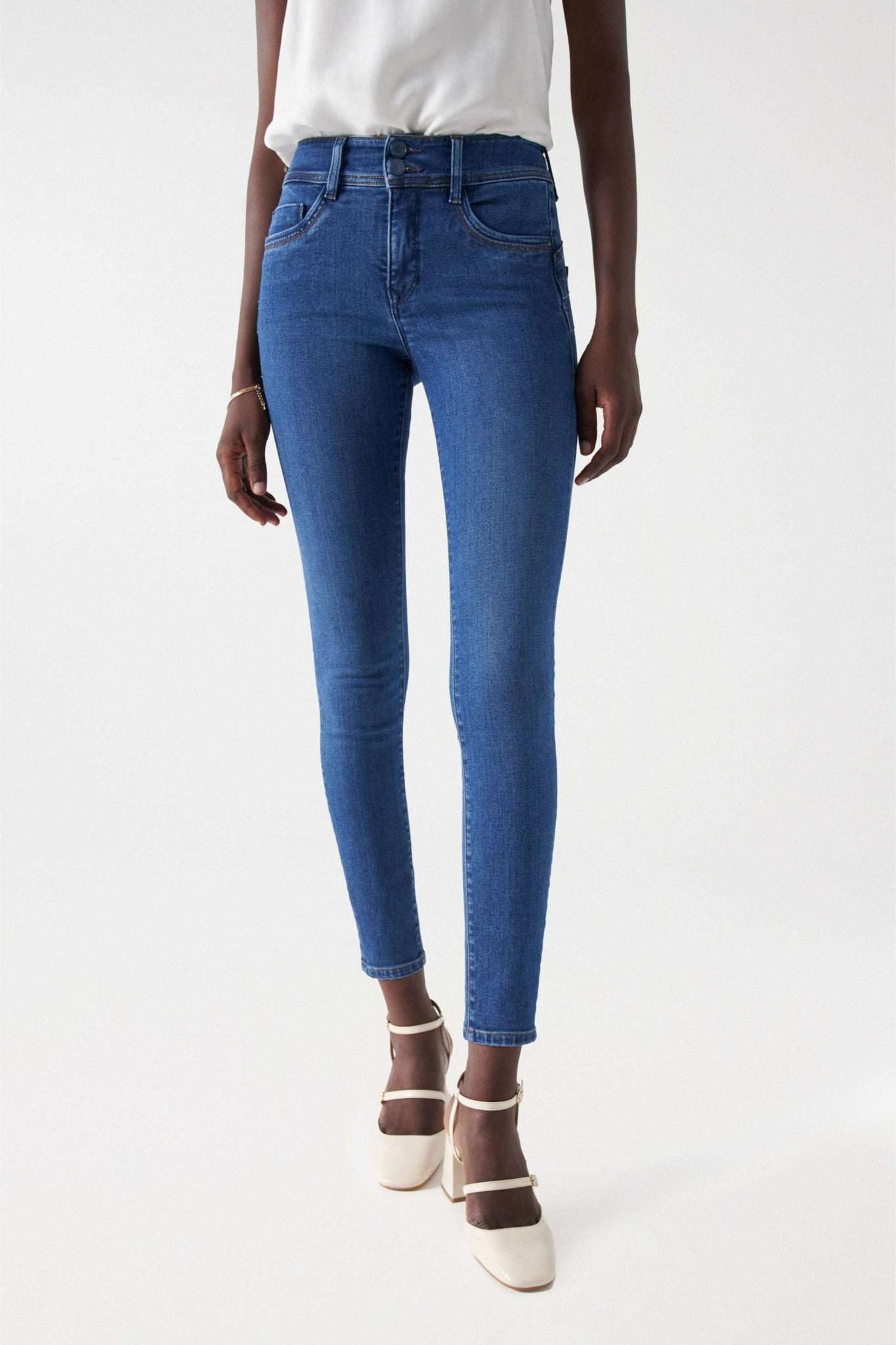 Secret With Sparkling en jeans medium wash Salsa Jeans   