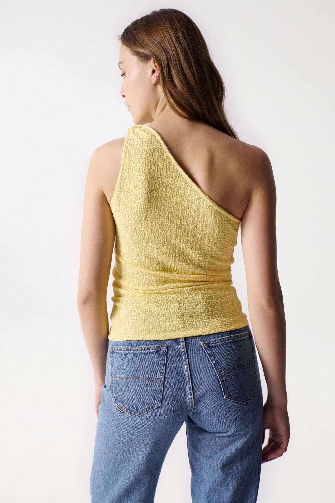 Top détaillé en jaune clair Tops Salsa Jeans   