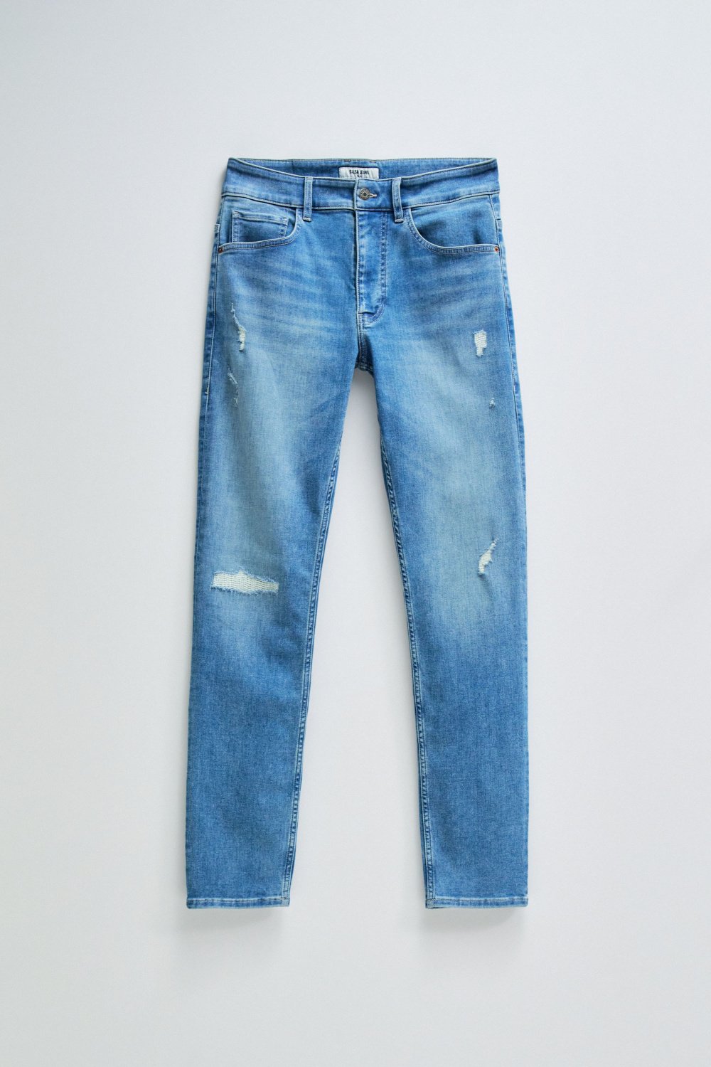 Slim S-Active Destroyed en jeans greenast Salsa Jeans   