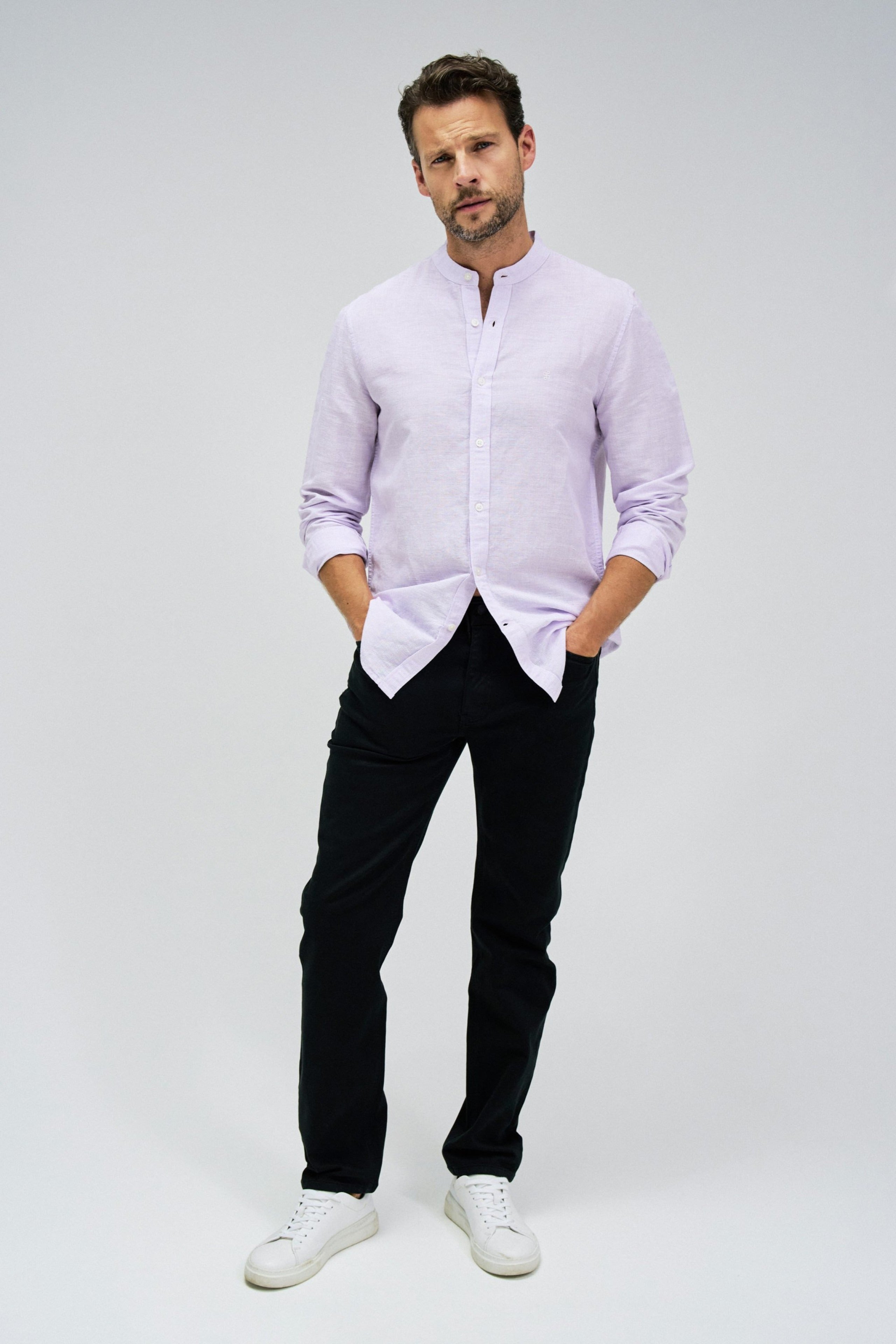 Regular Jogger S-Activ Colors in Black Pantalons Salsa Jeans