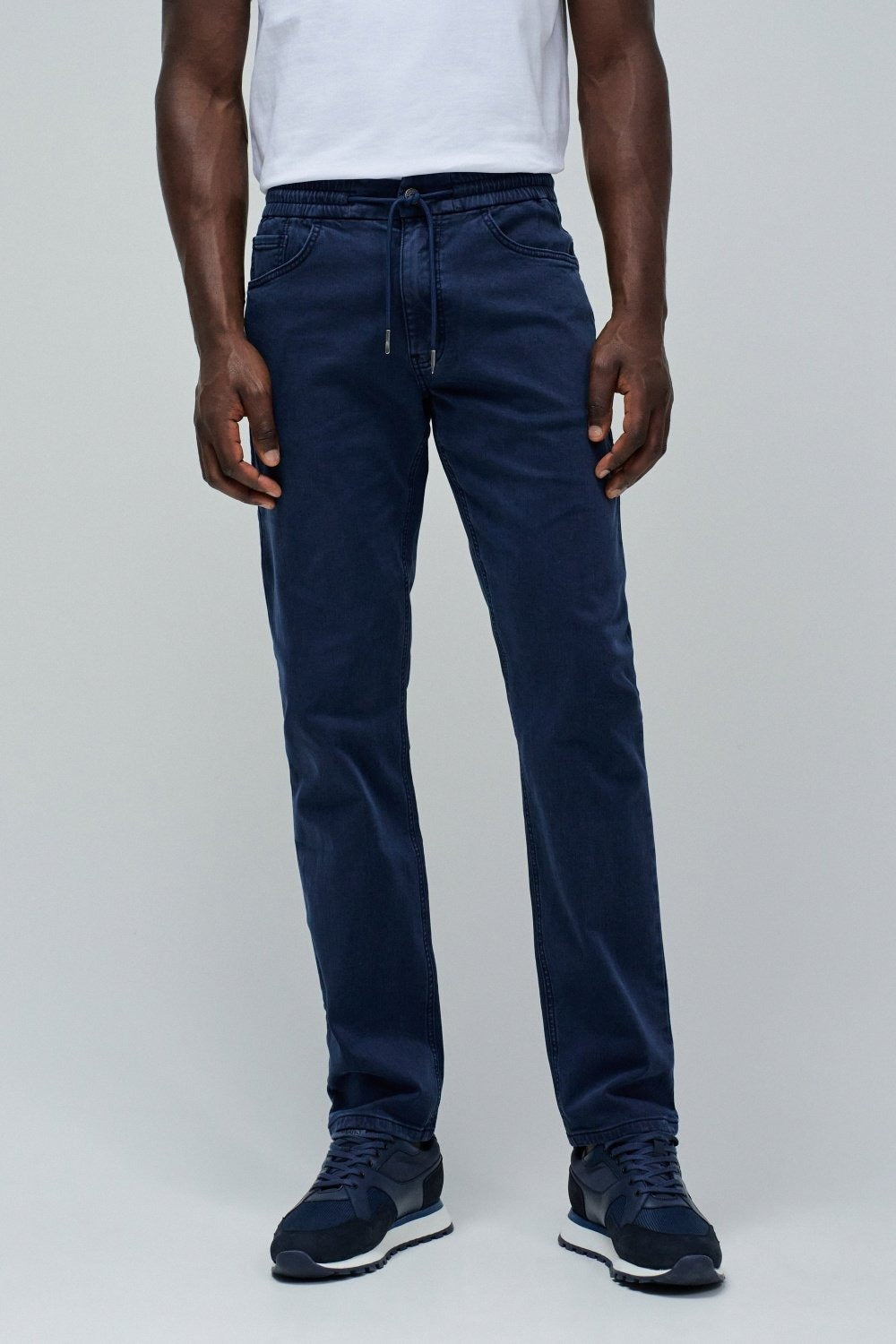 Regular Jogger S-Activ Colors in Dark Blue Pantalon Salsa Jeans