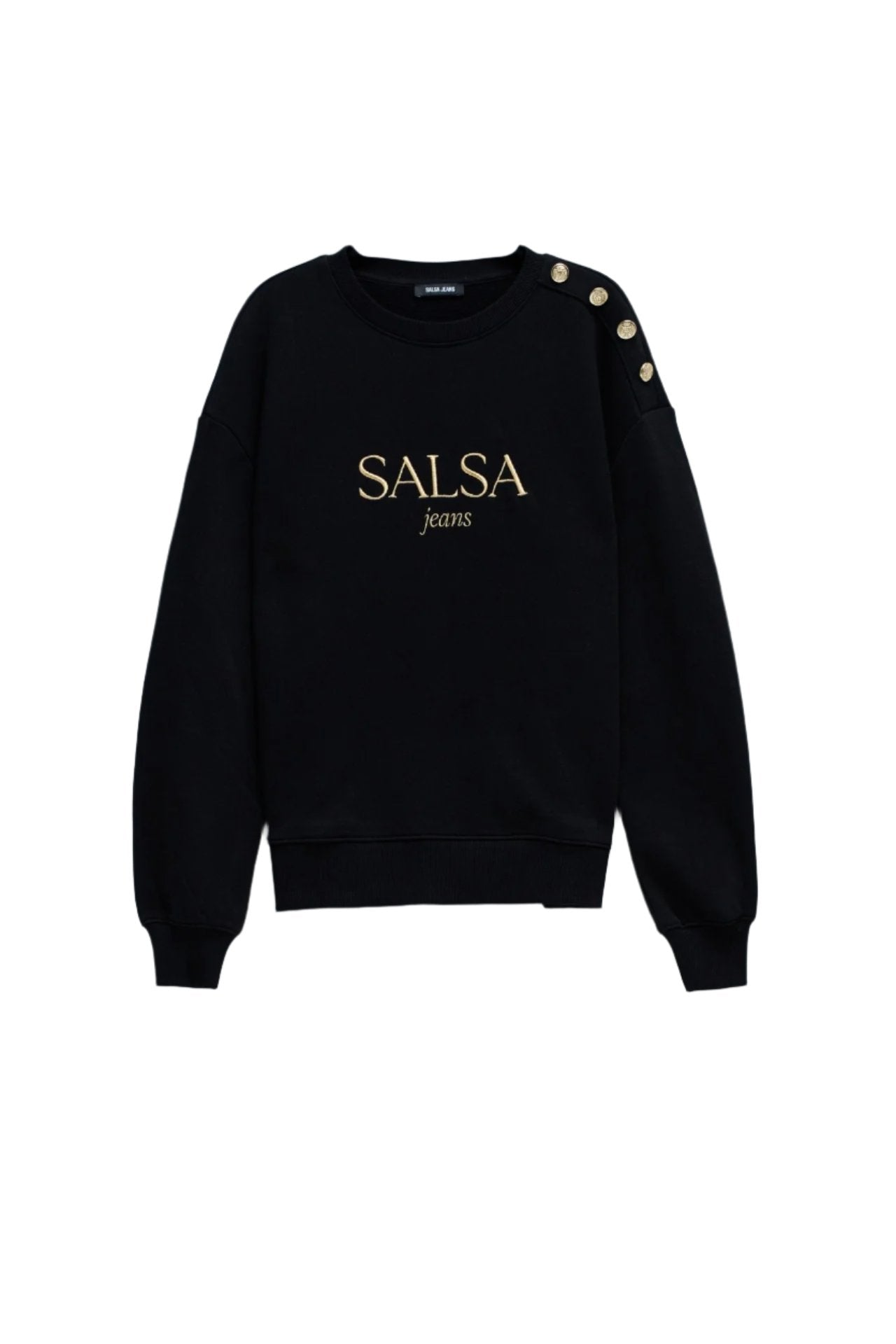 Sweat de marque en noir Sweatshirts Salsa Jeans   