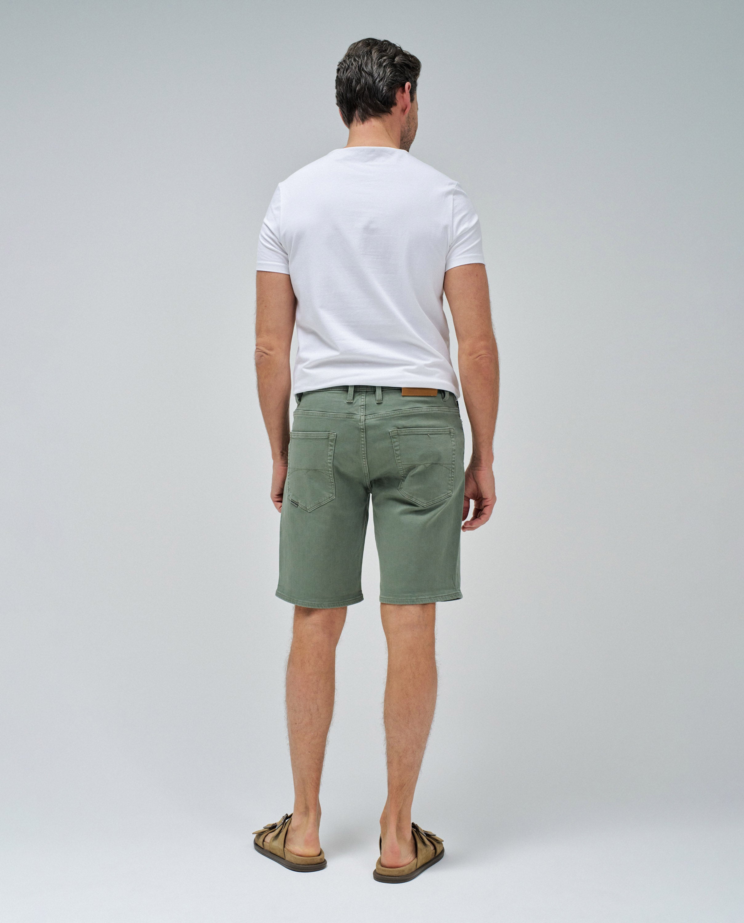 Short Joggers S-Activ en Dark Green Shorts Salsa Jeans