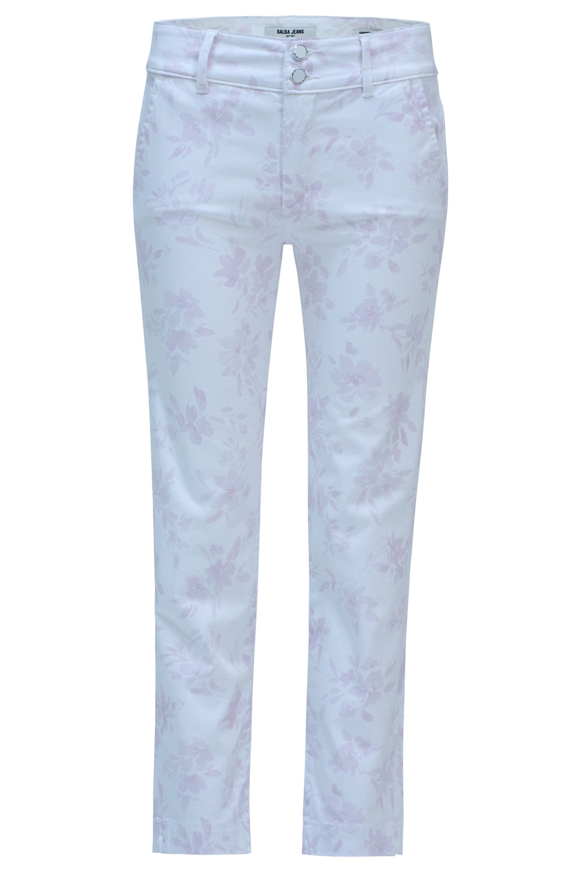 Secret Chino Print en Light Beige Pantalon Salsa Jeans