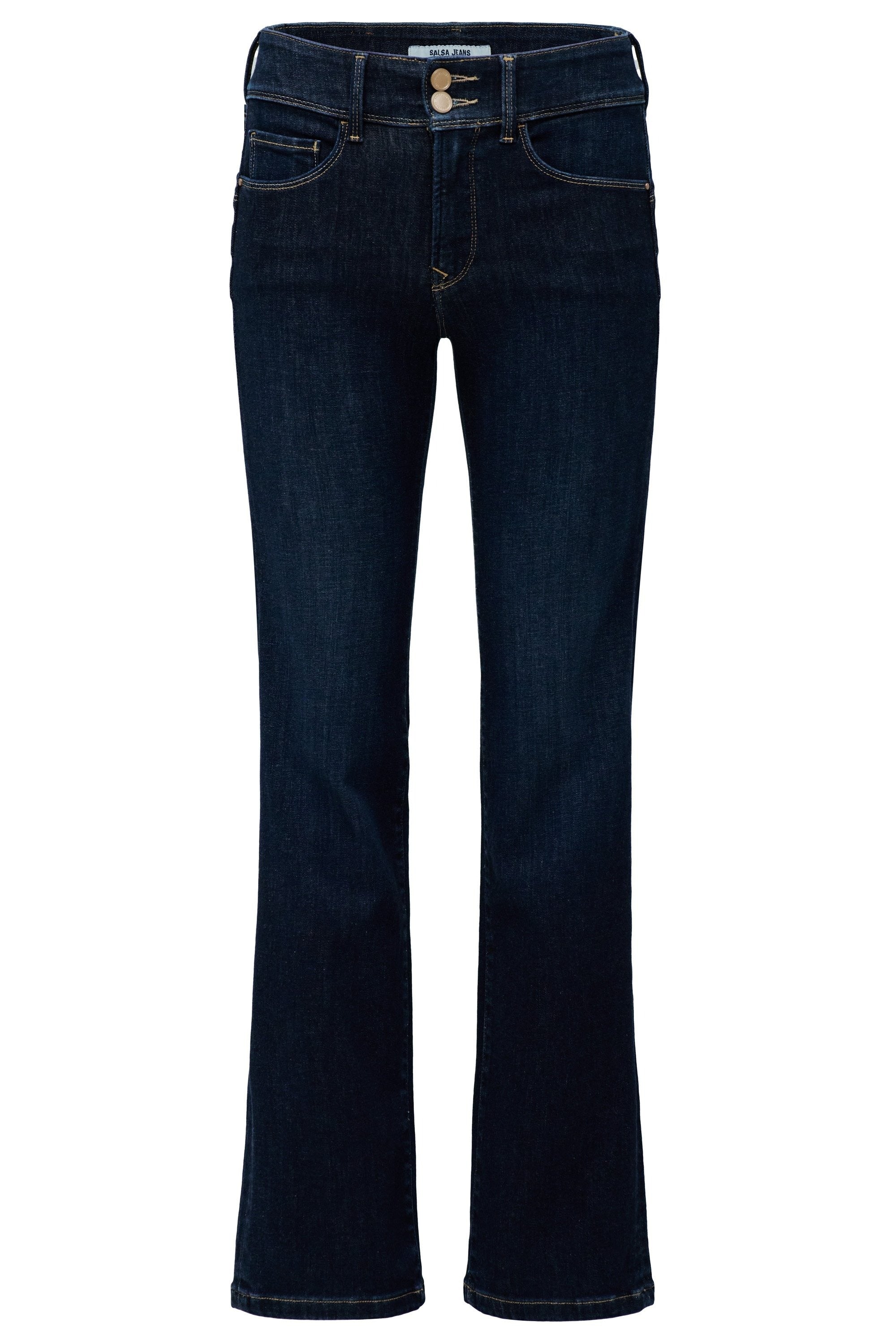 Secret Straight Denim in Medium Wash Jeans Salsa Jeans
