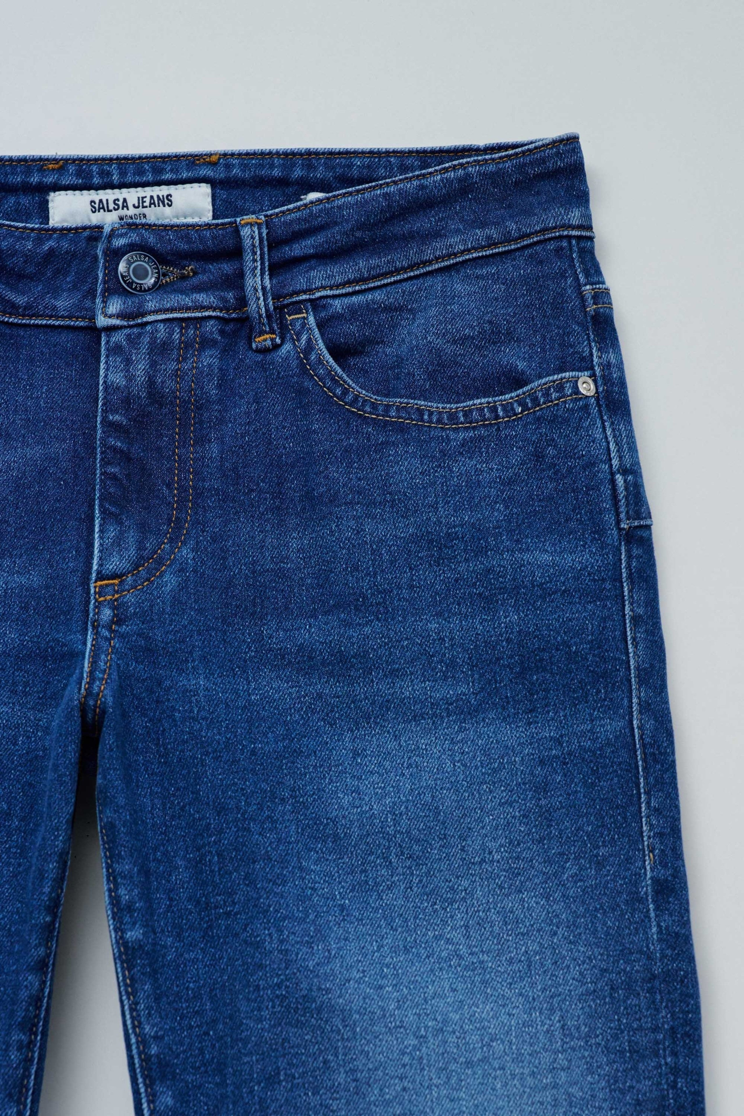 Wonder Bootcut Pockets en jean moyen clair Salsa Jeans