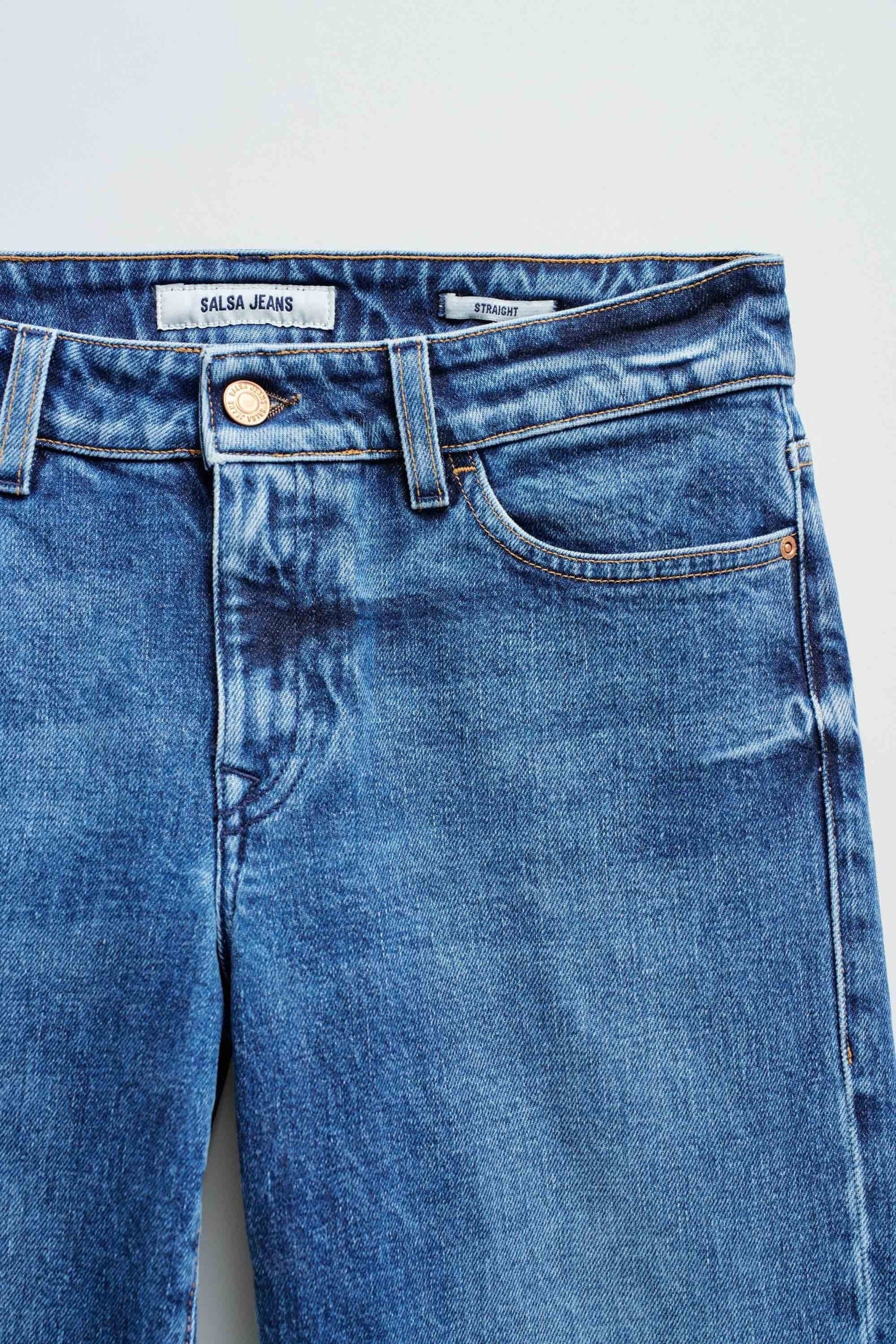 Jean Low Rise délavage moyen Jeans Salsa Jeans