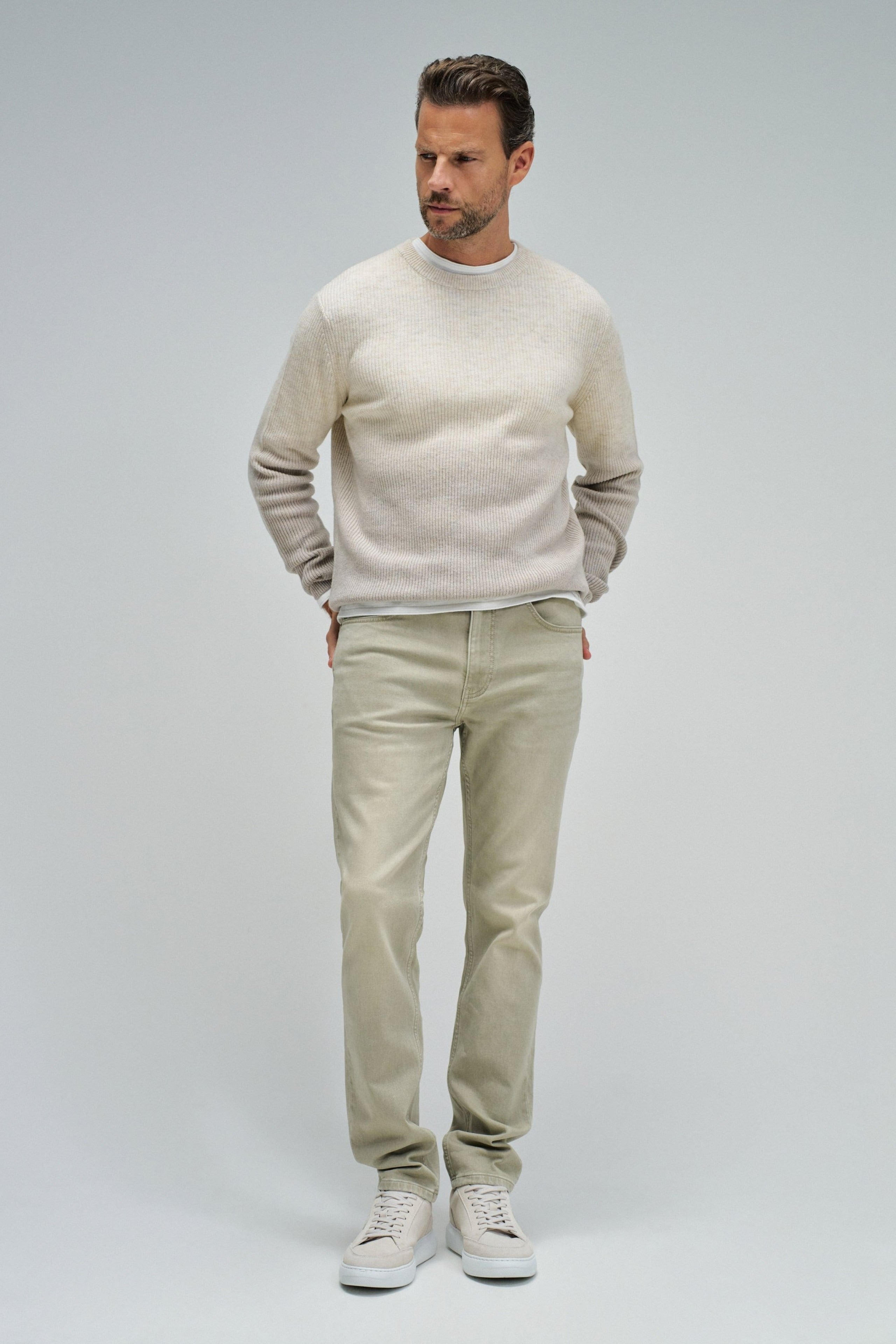 Pantalon de jogging S-Activ délavé vert clair