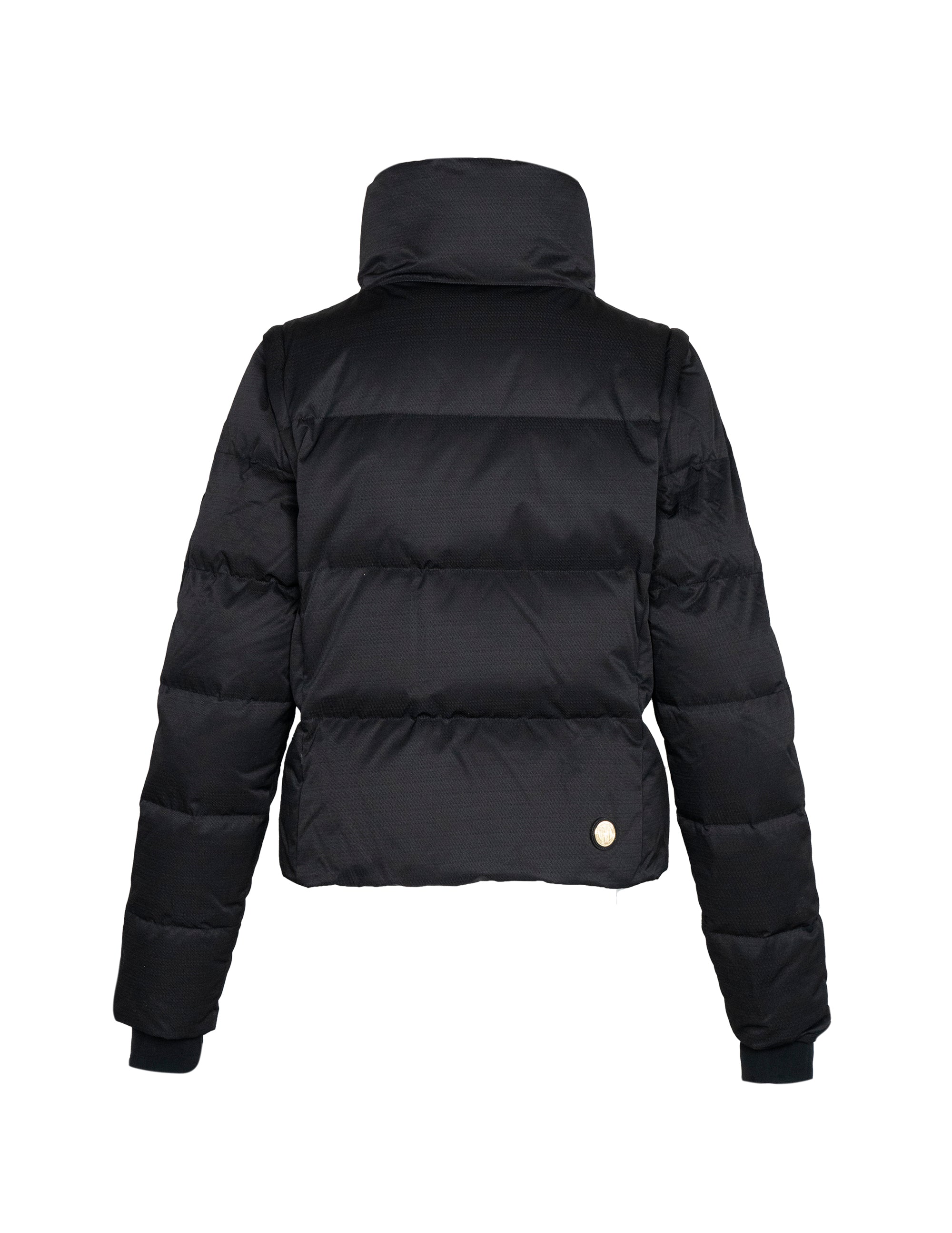 EDDA 2in1 Down Jacket/ Vest in Black Vestes Hést   