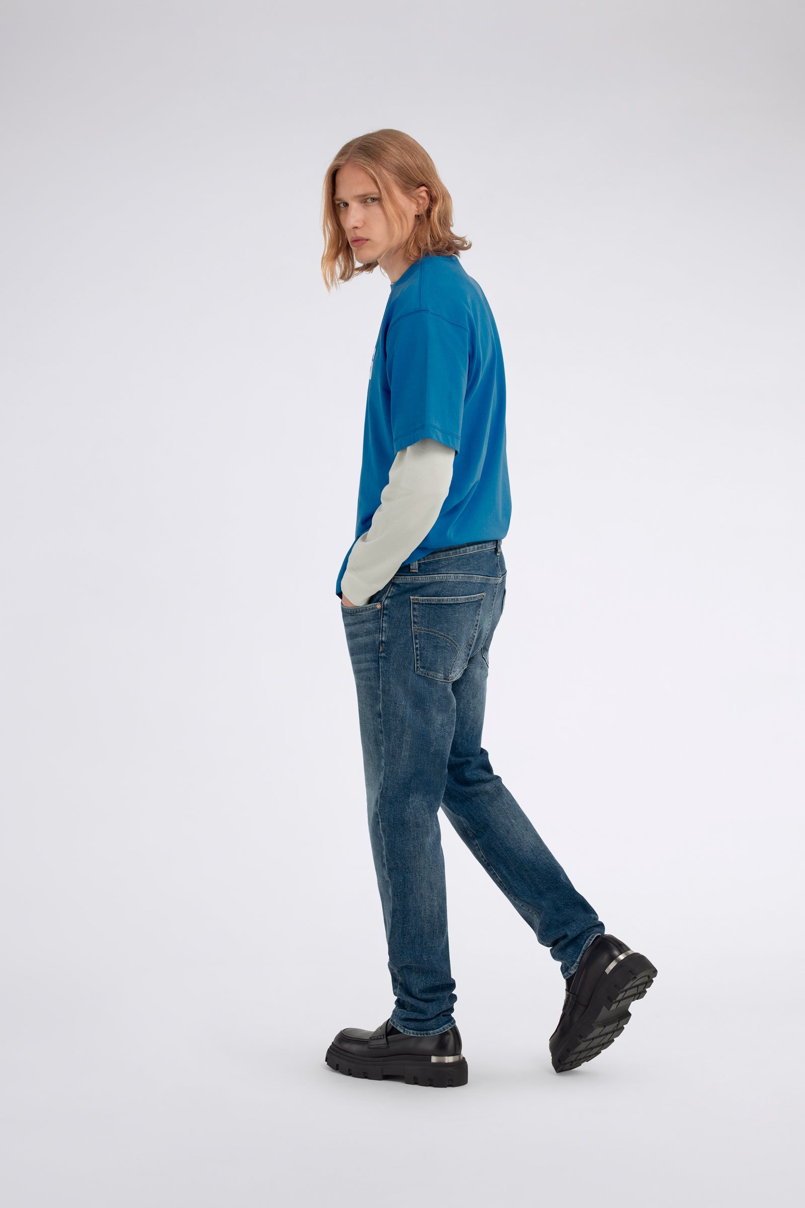 Albert Simple Rev in Med Blue Med. Jeans GAS   