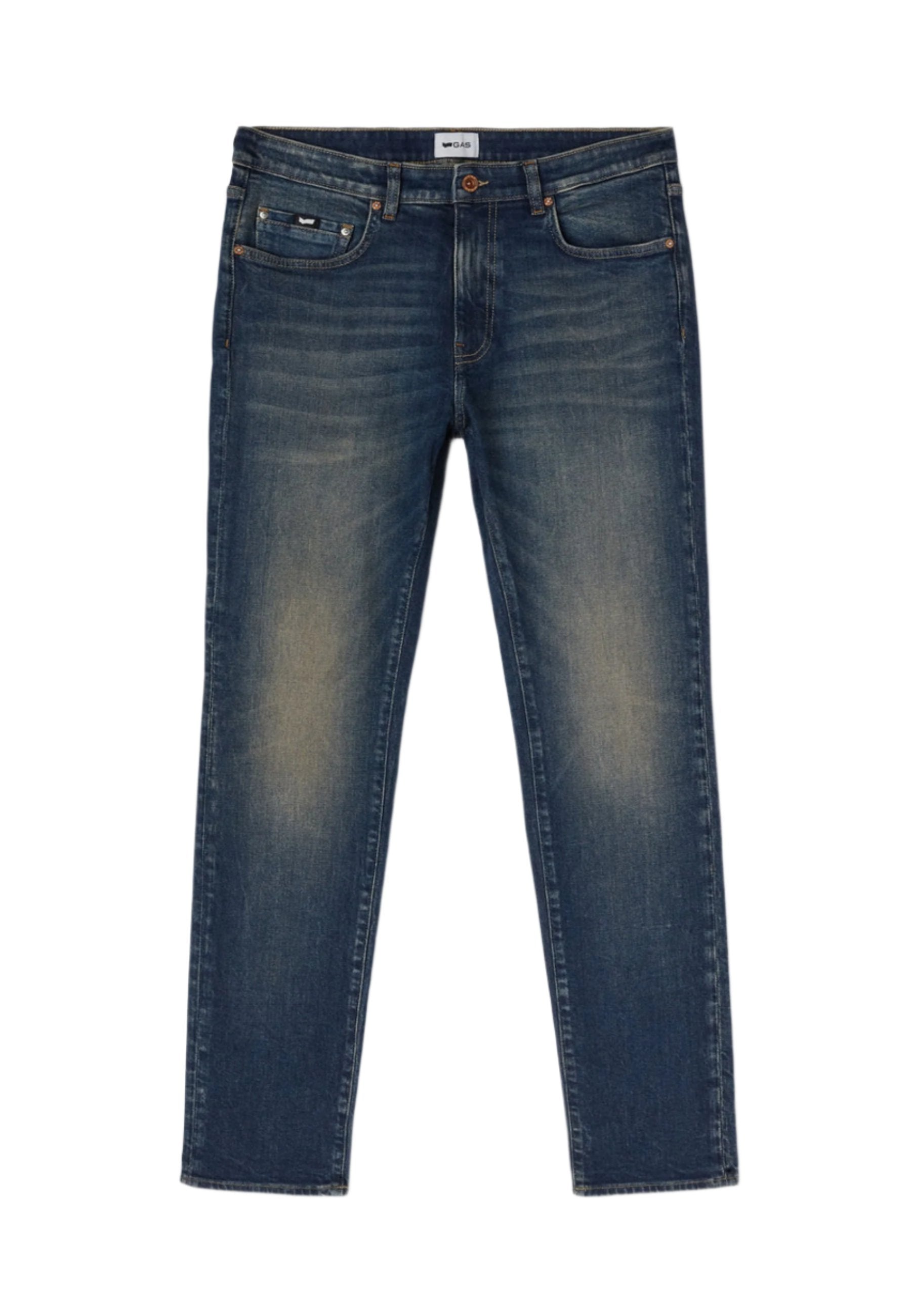 Albert Simple Rev in Med Blue Used Jeans GAS   