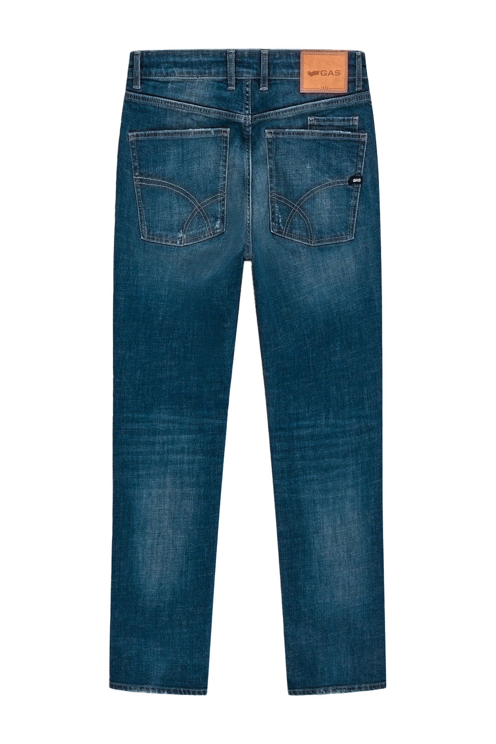 Albert Plus en jeans bleu foncé Repair GAS   