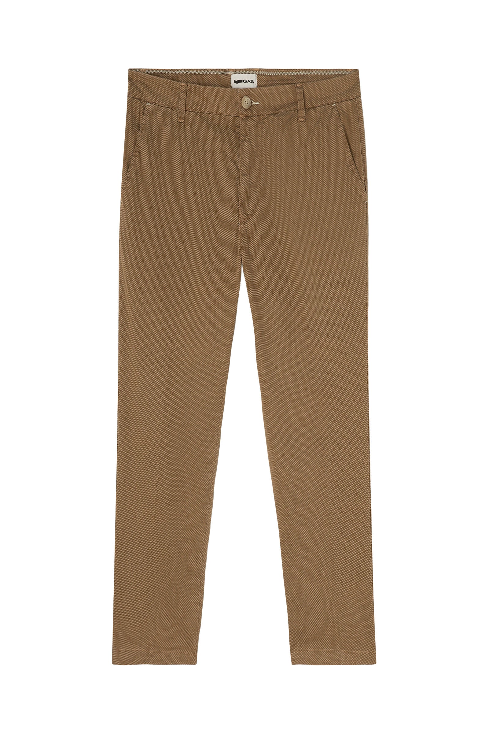 New Sadeck Det Trousers in Cinnamon Swirl Pantalon GAS   