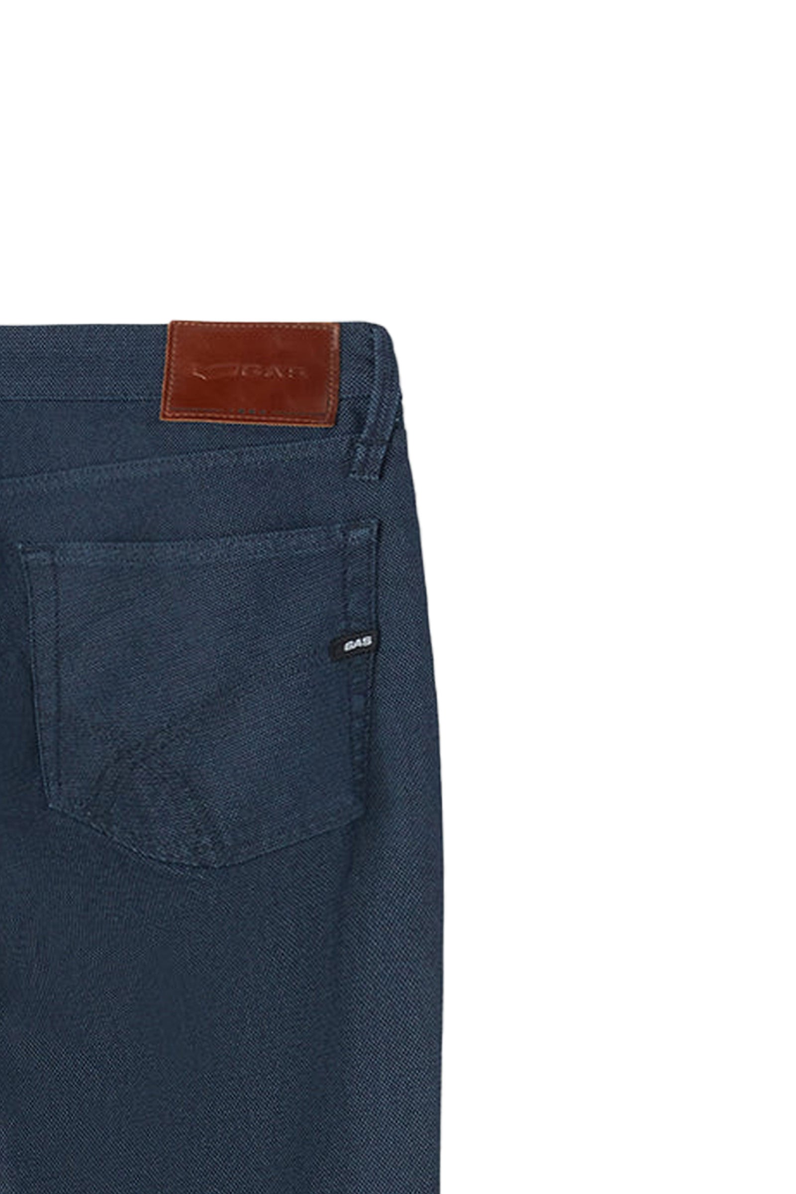 Albert S.Chino Denim in Medium Blue Light Pantalon GAS   