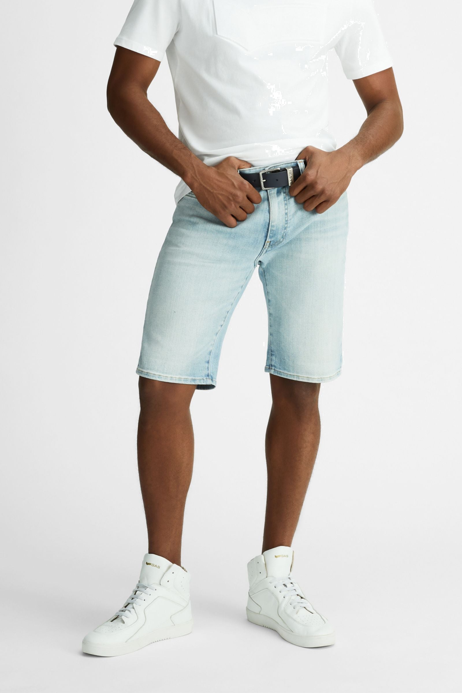 Albert Short Rev Short en bleu clair Short en jean clair GAS   