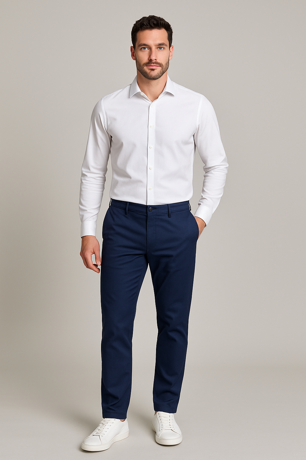 Pantalon BONO en marine foncé Pantalons Gardeur