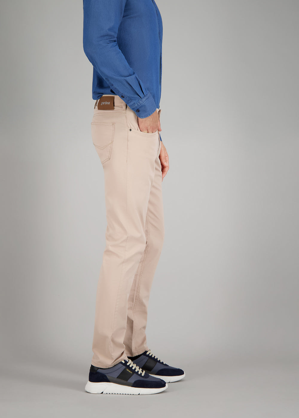 Pantalon BILL-3 en beige Pantalons Gardeur