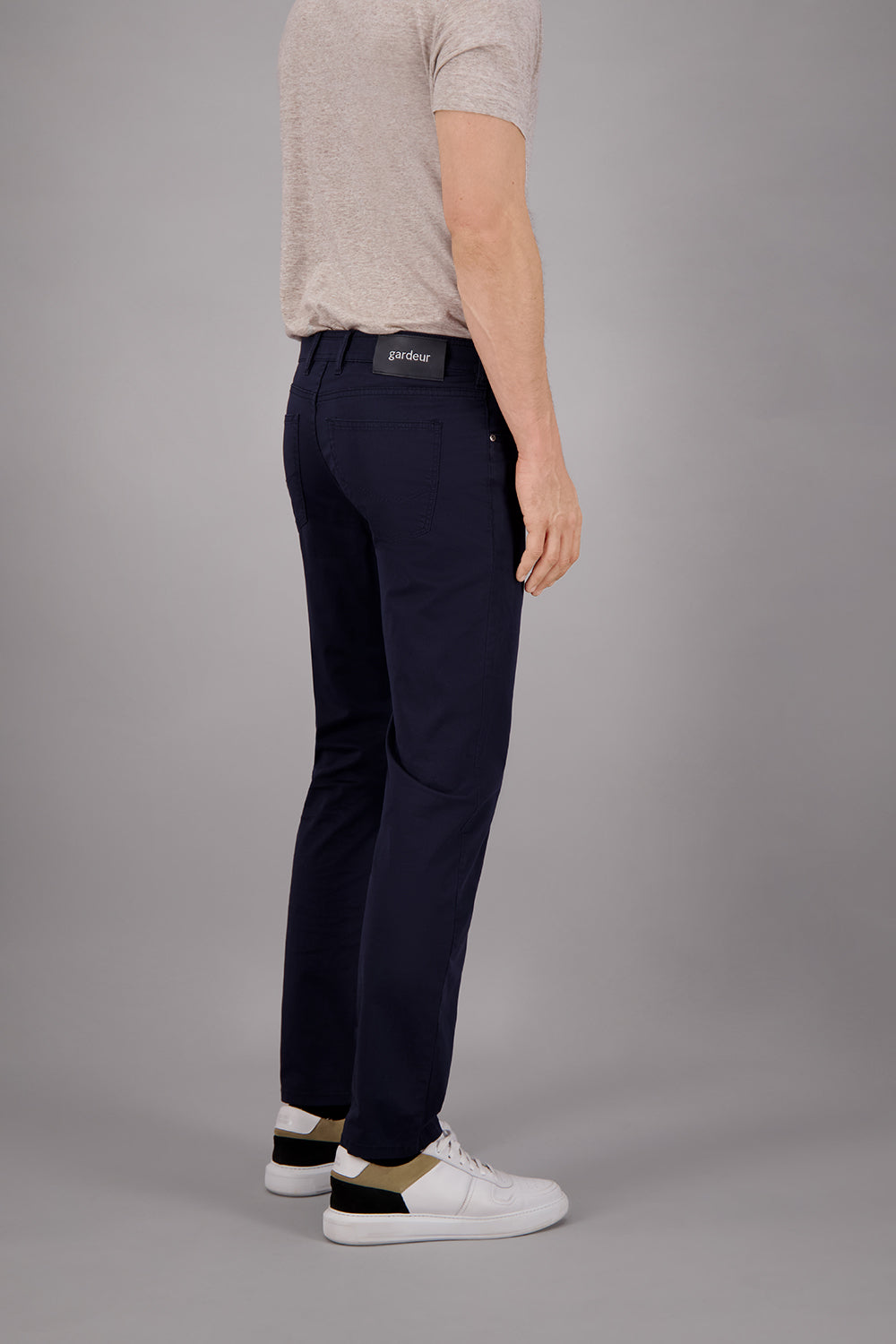 Pantalon BILL-3 en marine Pantalons Gardeur