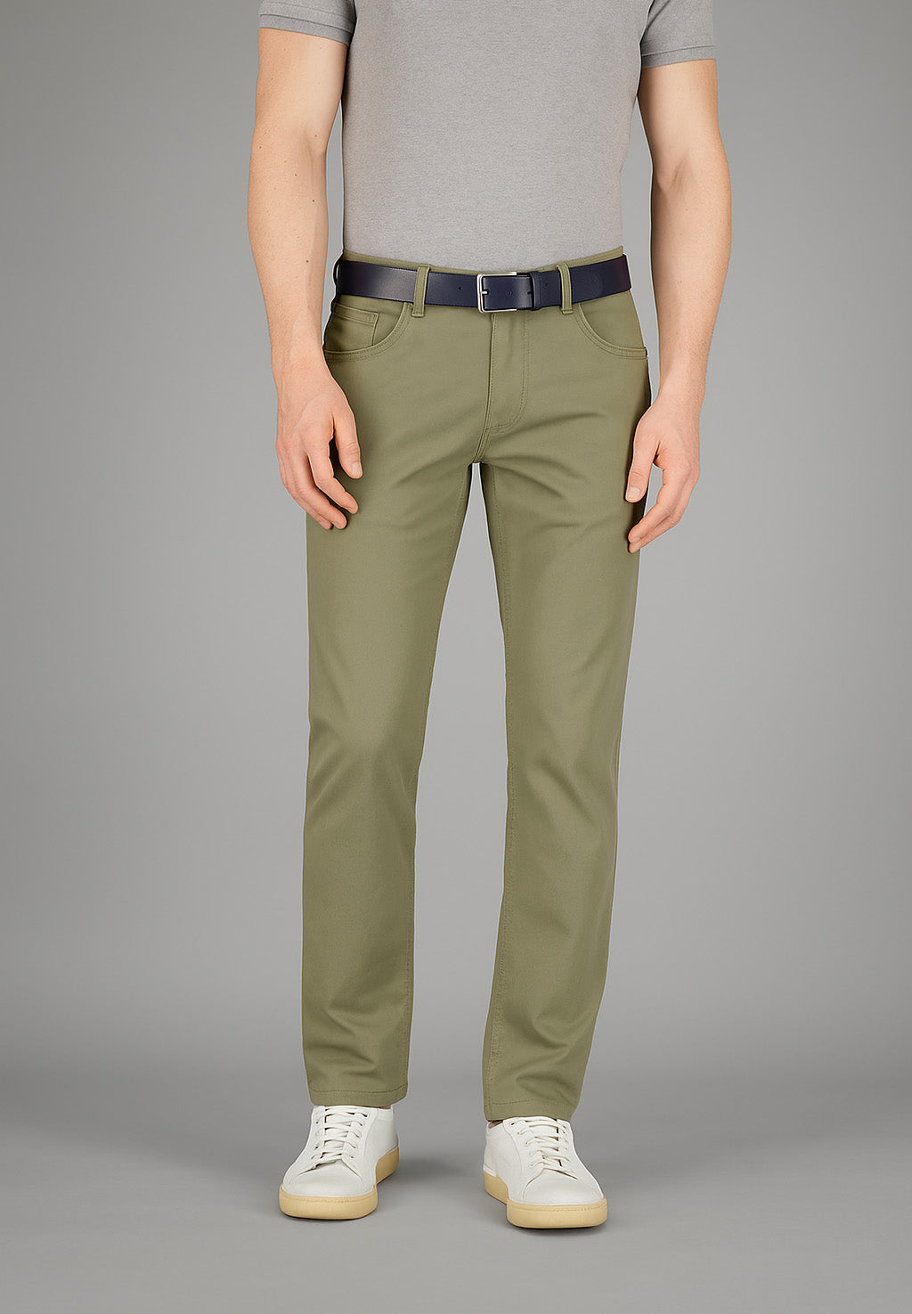 Pantalon BILL-3 en kaki Pantalons Gardeur