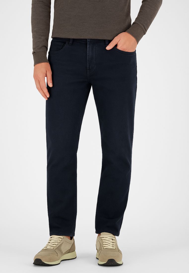 Pantalon BILL-3 en marine foncé Pantalons Gardeur