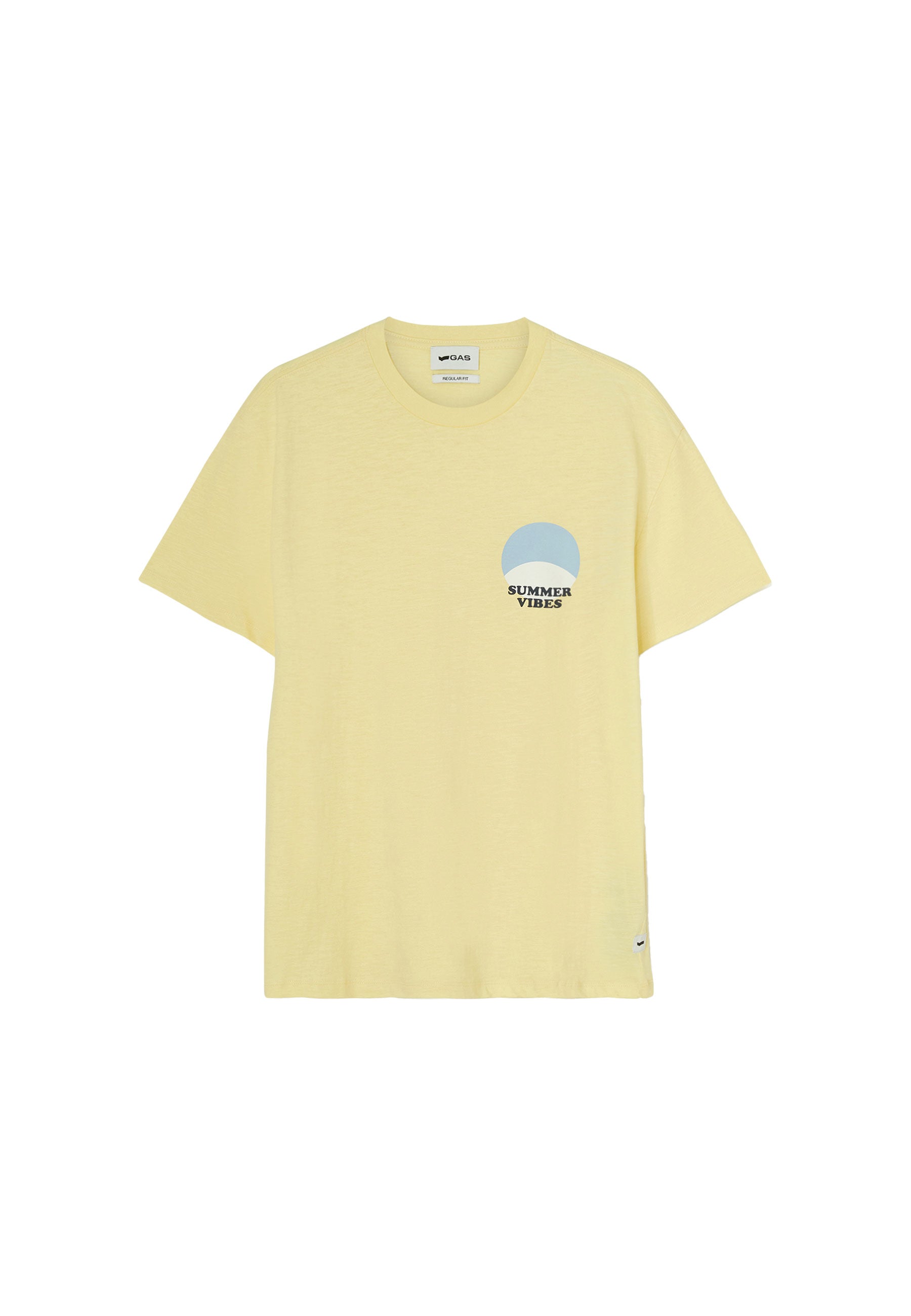 T-shirt Arnoux en Pale Banana T-shirts GAS   