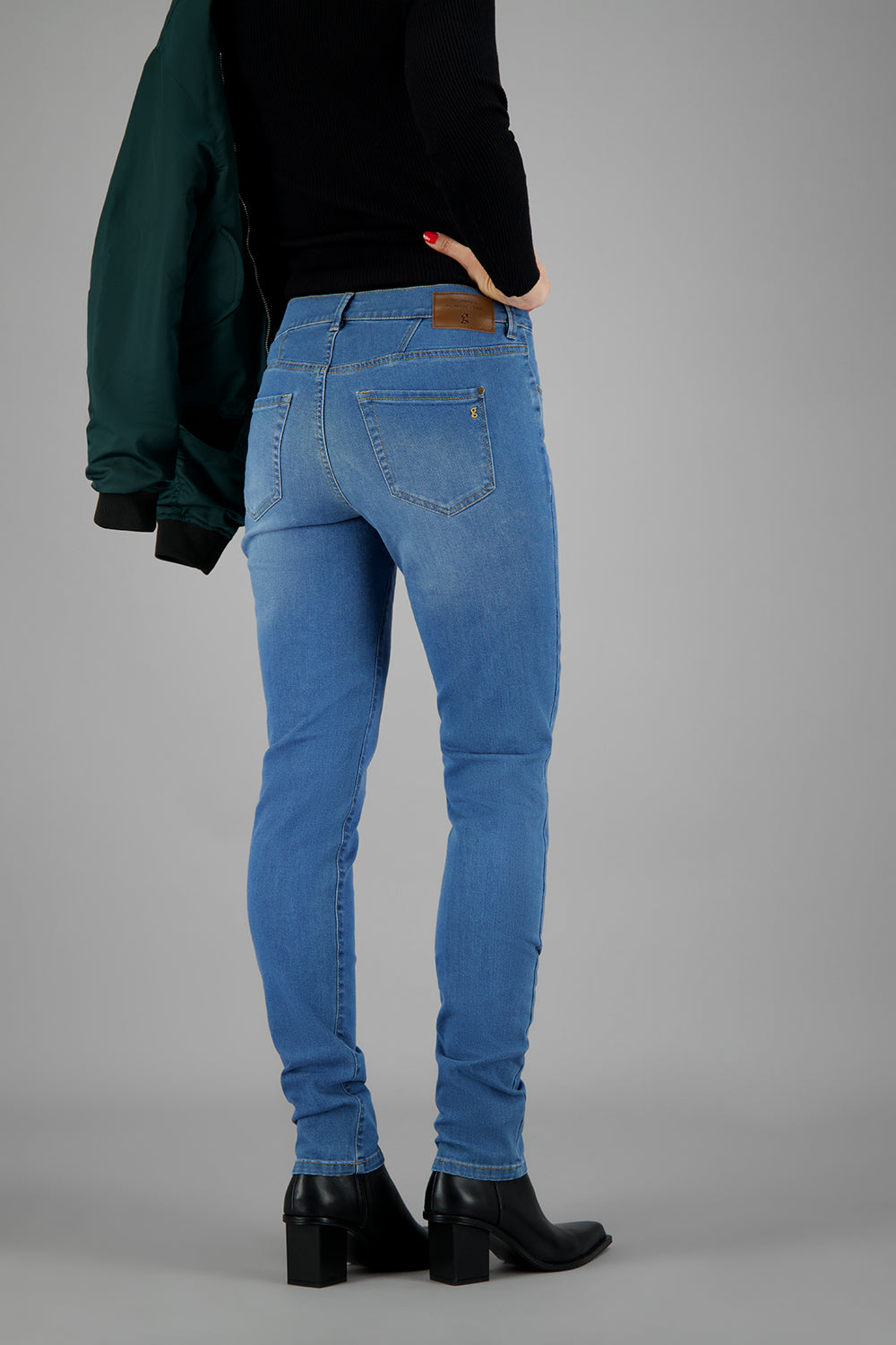 ZURI122 Jeans en stone used Jeans Gardeur