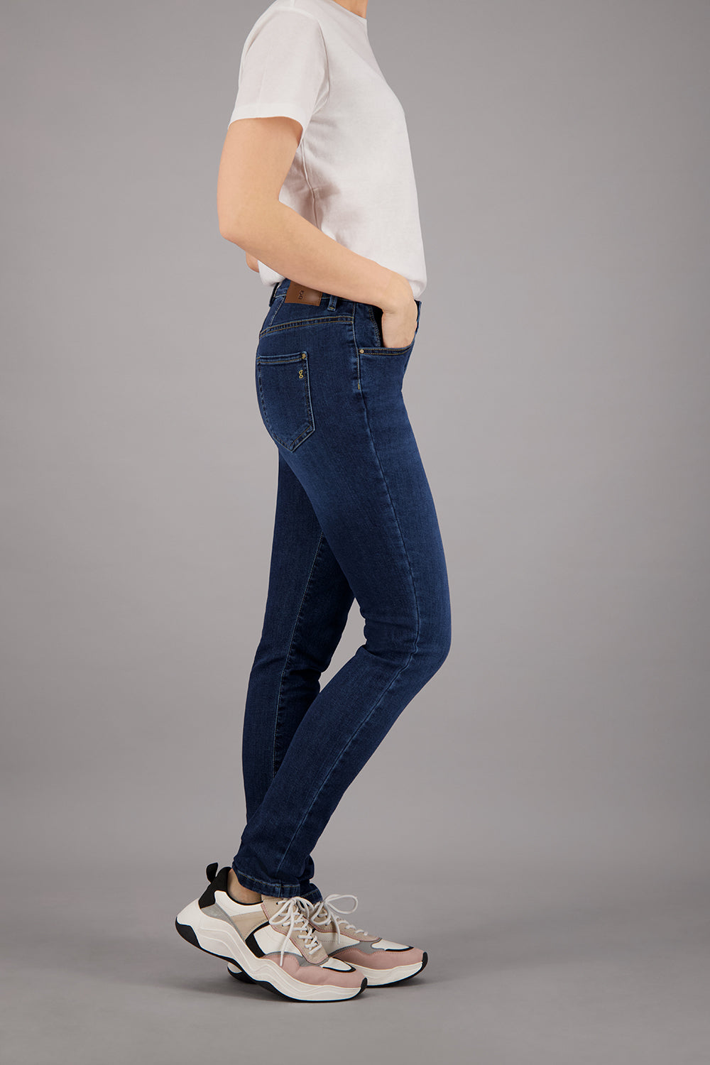 ZURI122 Jeans en Rinceur foncé Used Jeans Gardeur