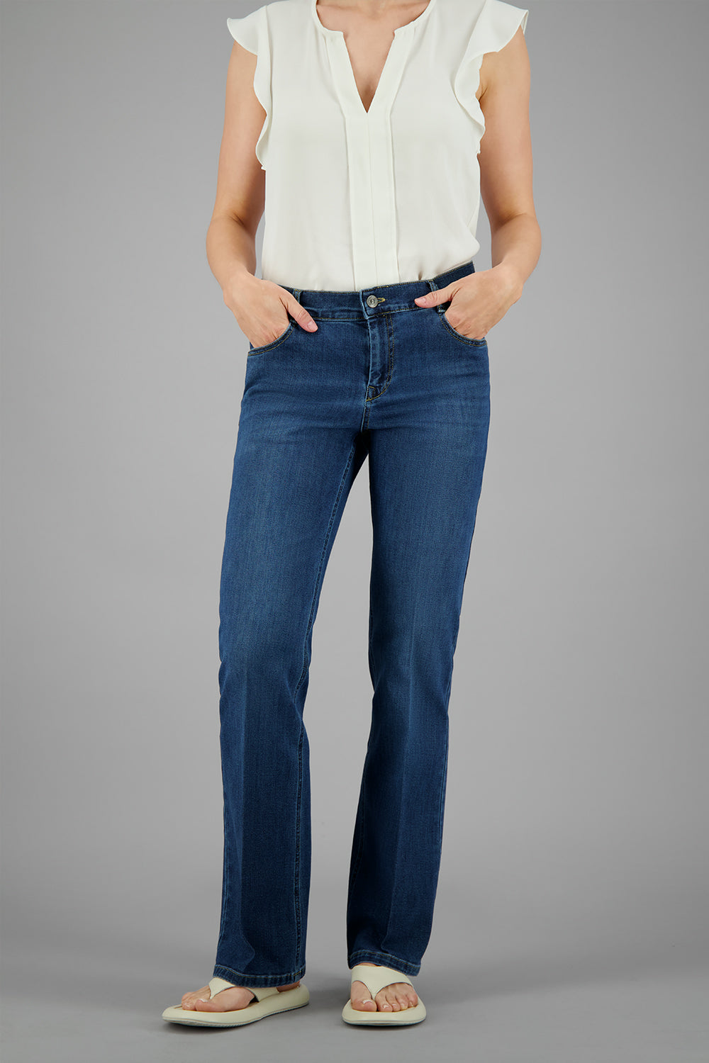 ZURI126 Jeans en Rinceur foncé Used Jeans Gardeur
