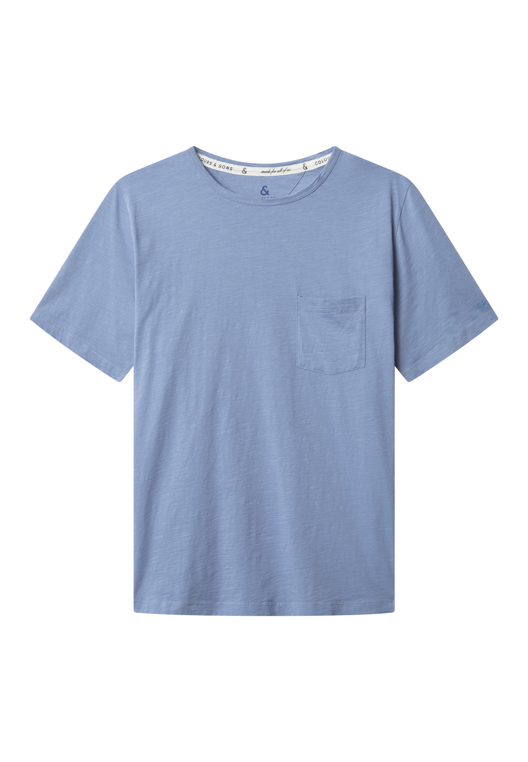 T-shirt - Slub en denim T-shirts Colours and Sons   