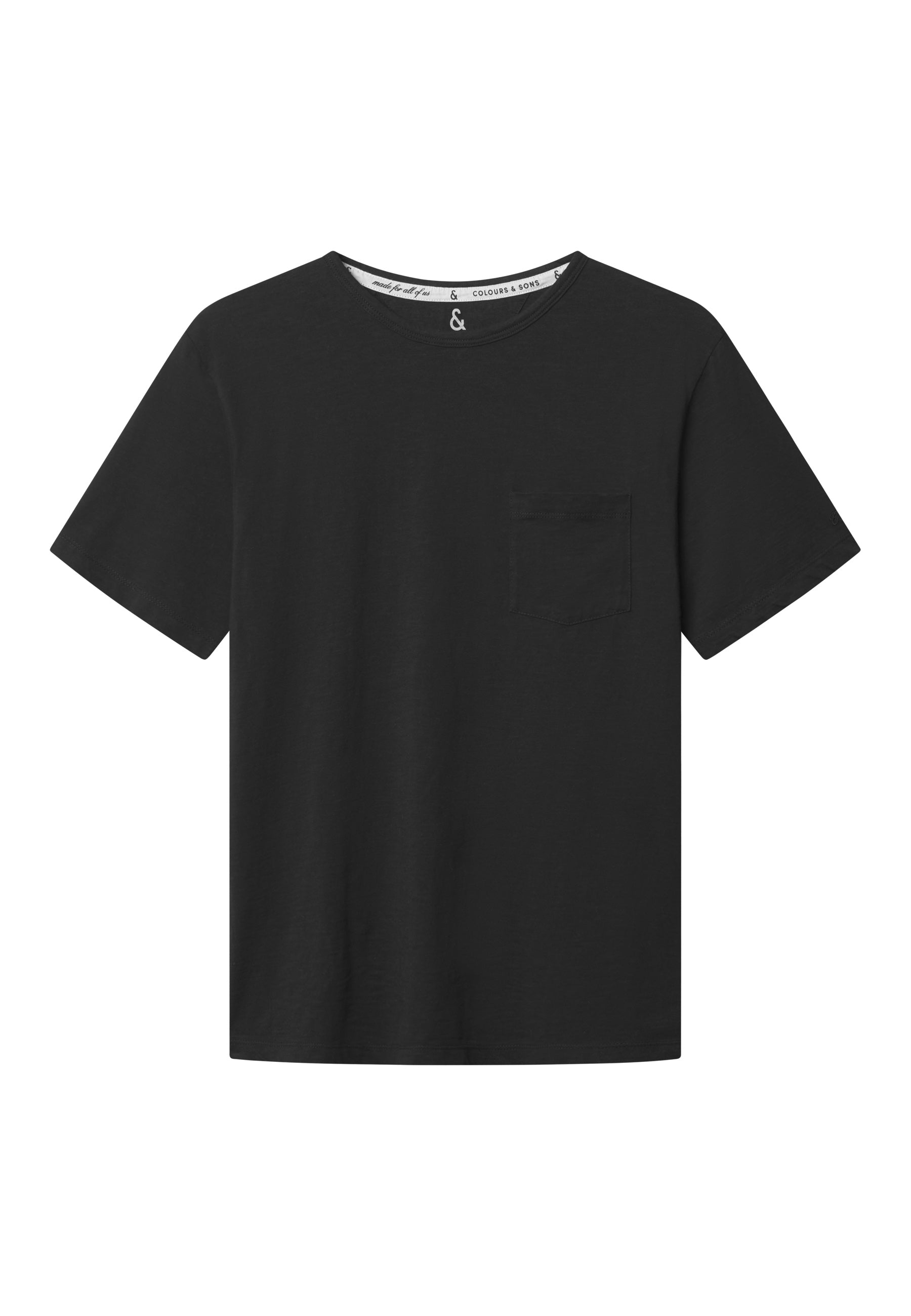 T-shirt Slub en anthracite T-shirts Colours and Sons   