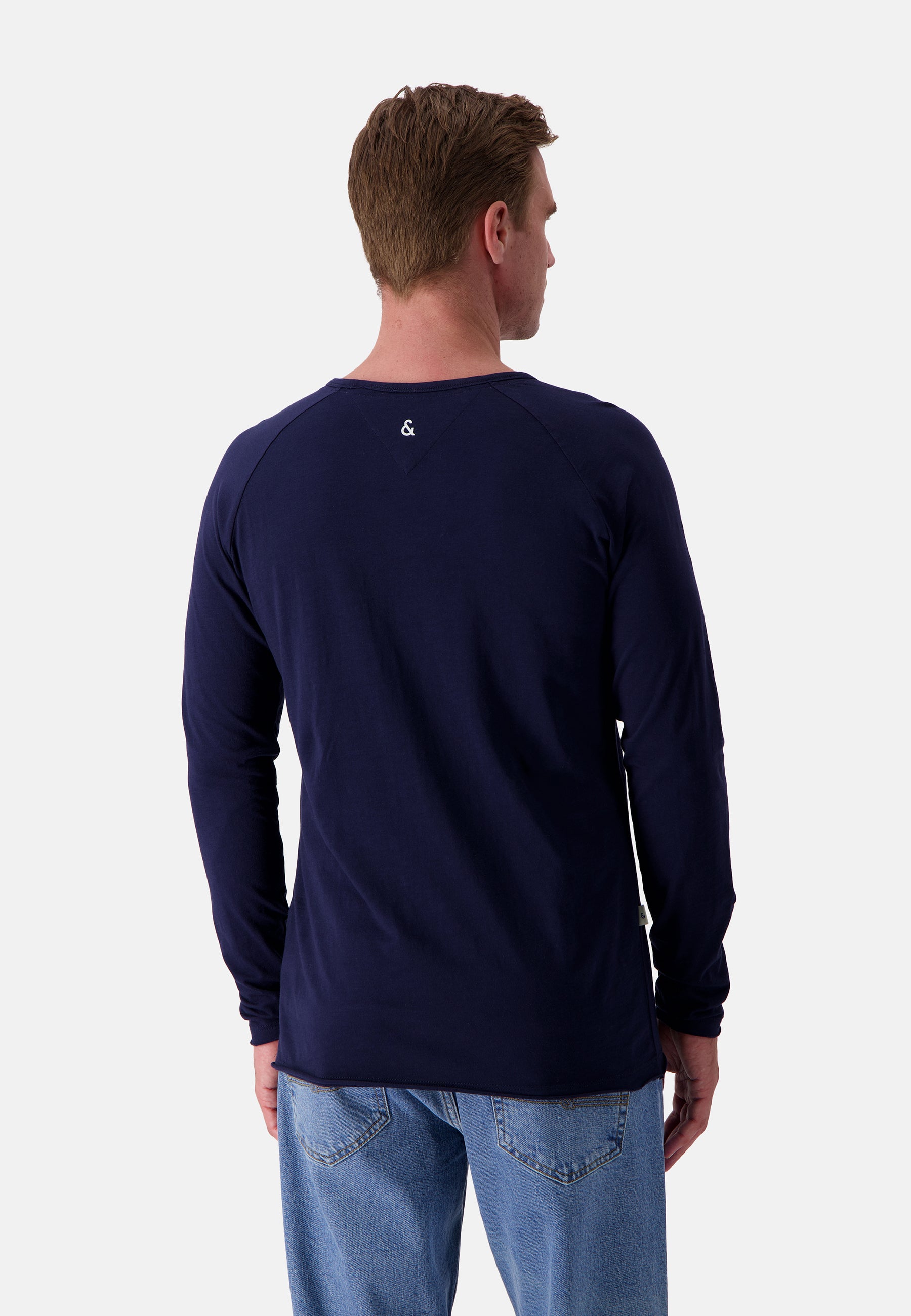 T-shirt à manches longues - Slub in Navy Chemises Colours and Sons   