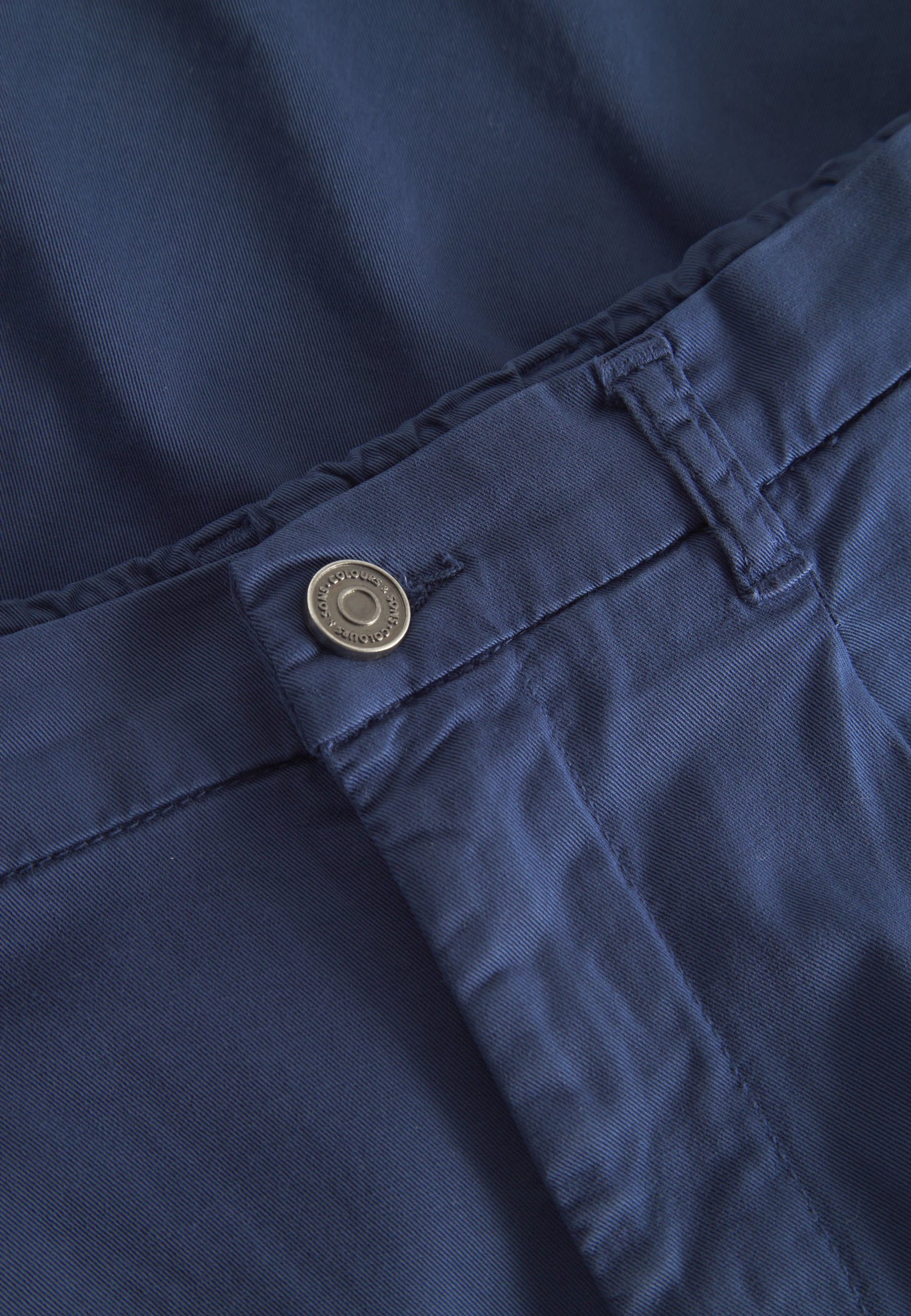 Pants-Cropped Chino in Navy Pantalons Colours and Sons   