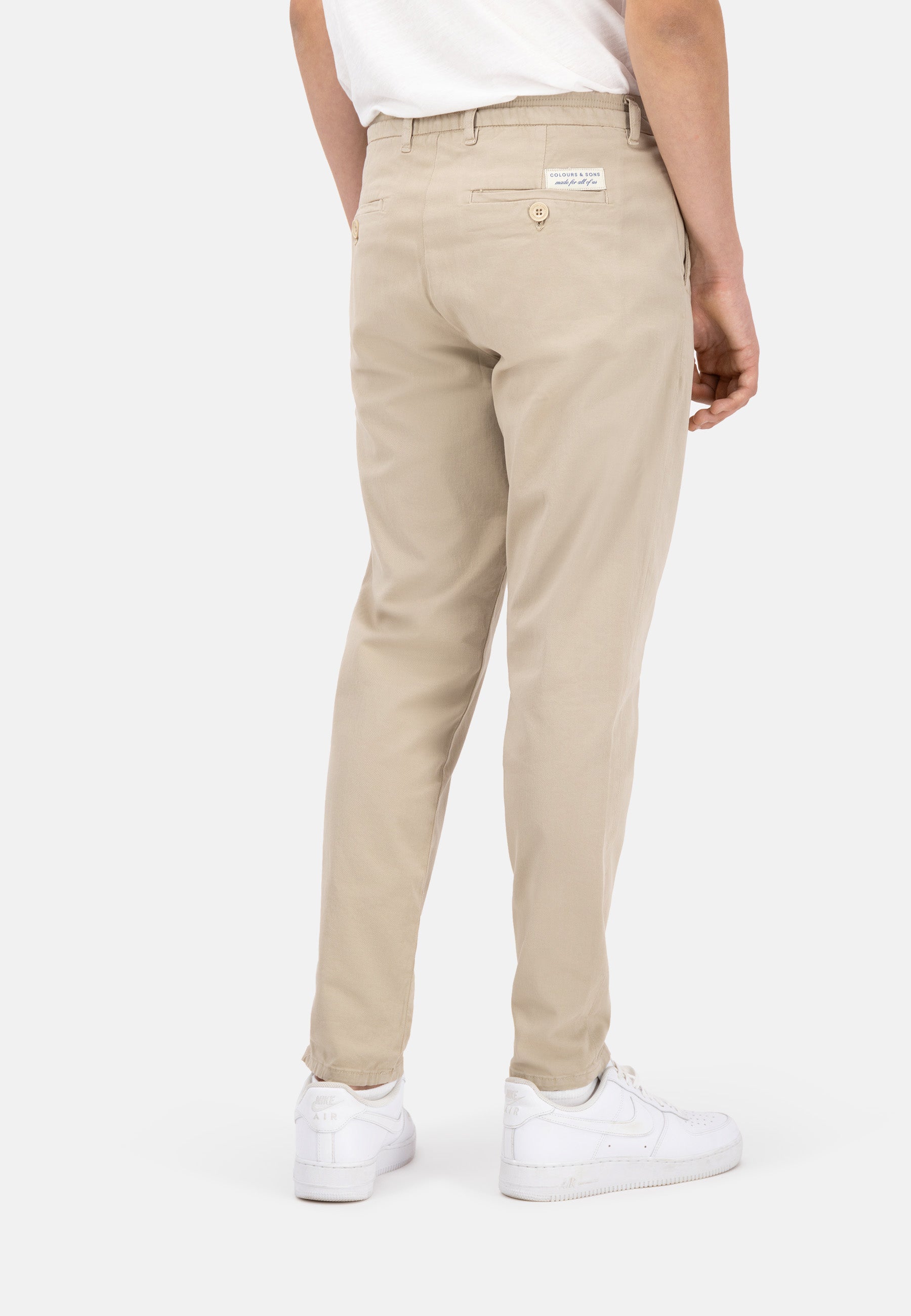 Pants-Cropped Chino dans Tent Pantalons Colours and Sons   