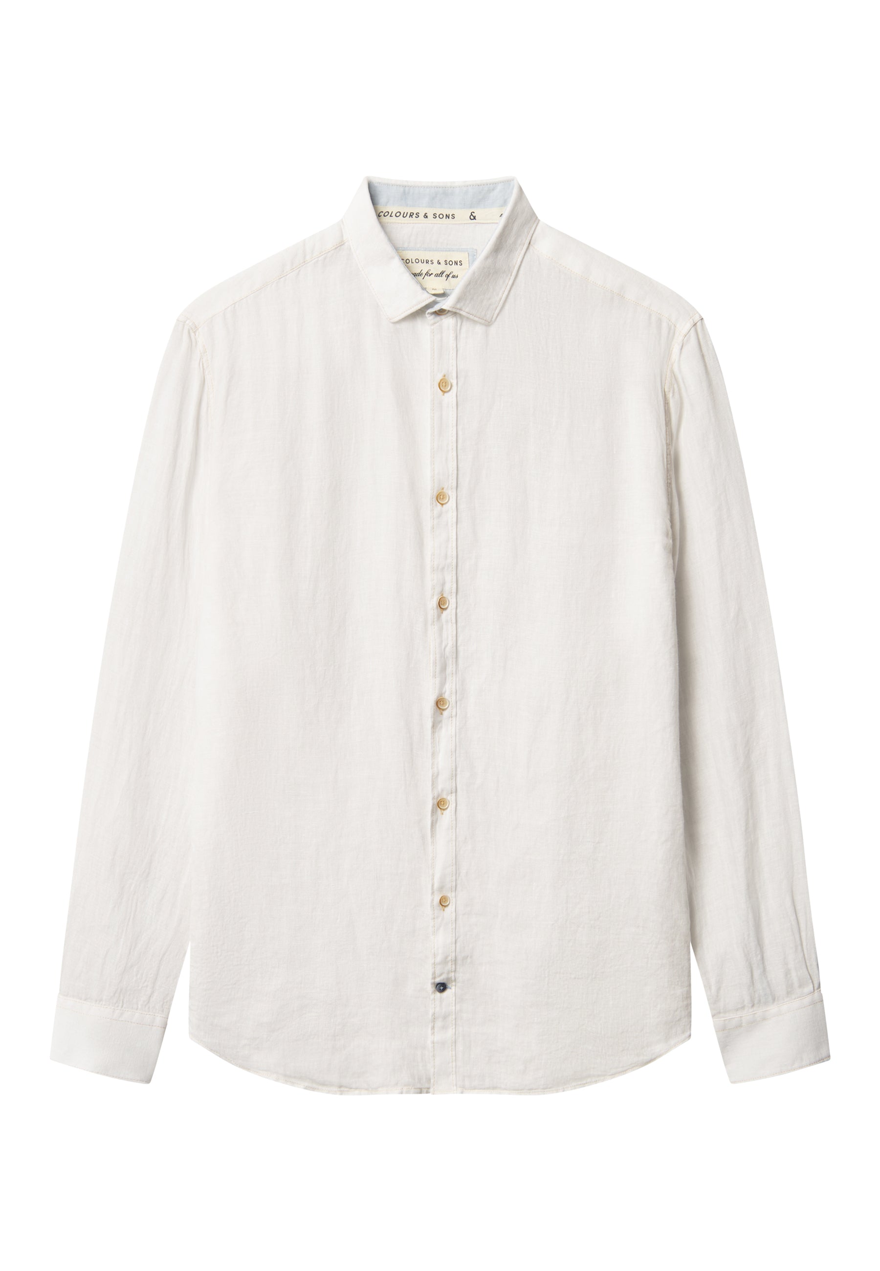 Chemise-Lin en Chemises Blanches Colours and Sons   