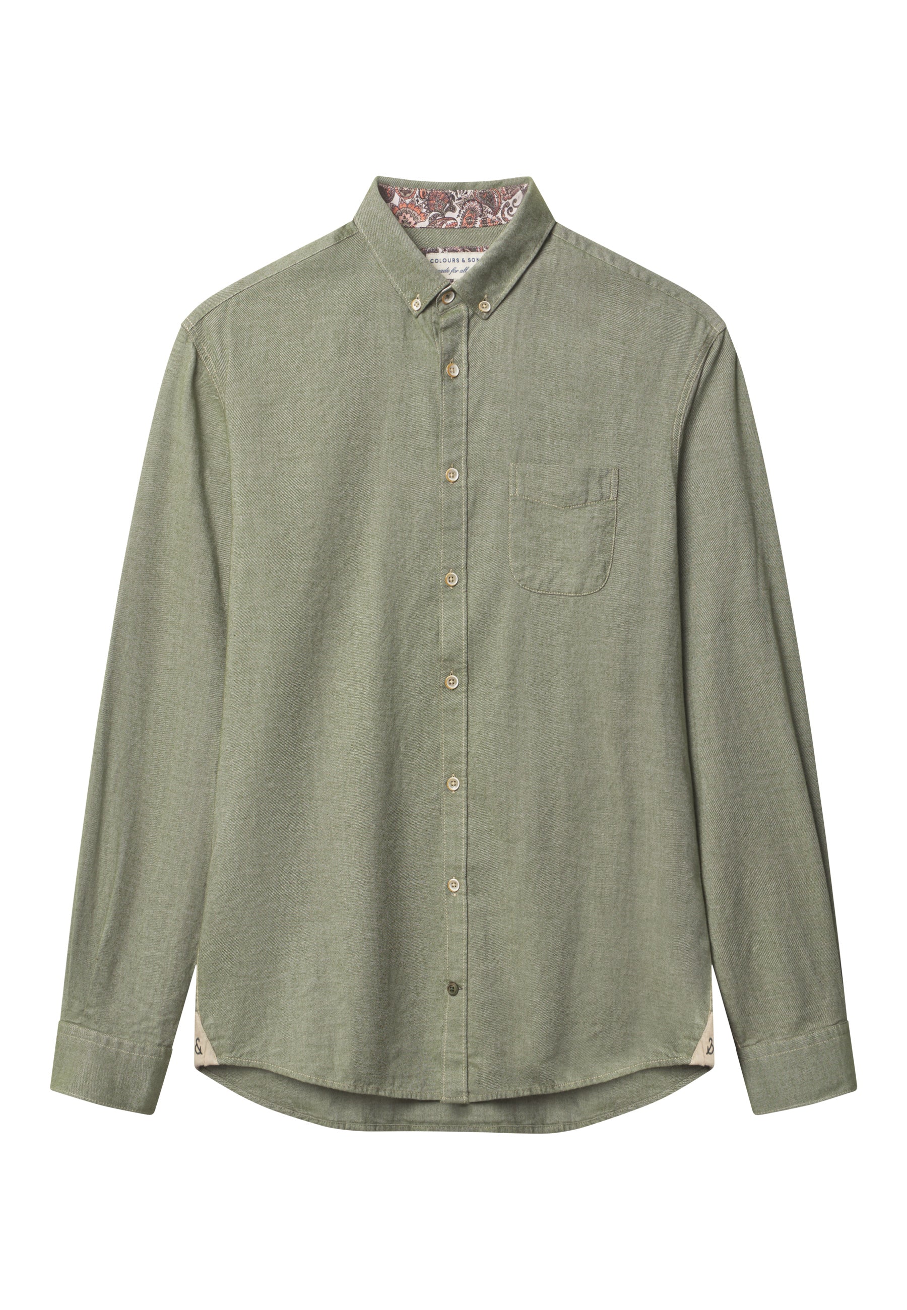 Chemise Brushed Twill dans Chemises Clover Colours and Sons   