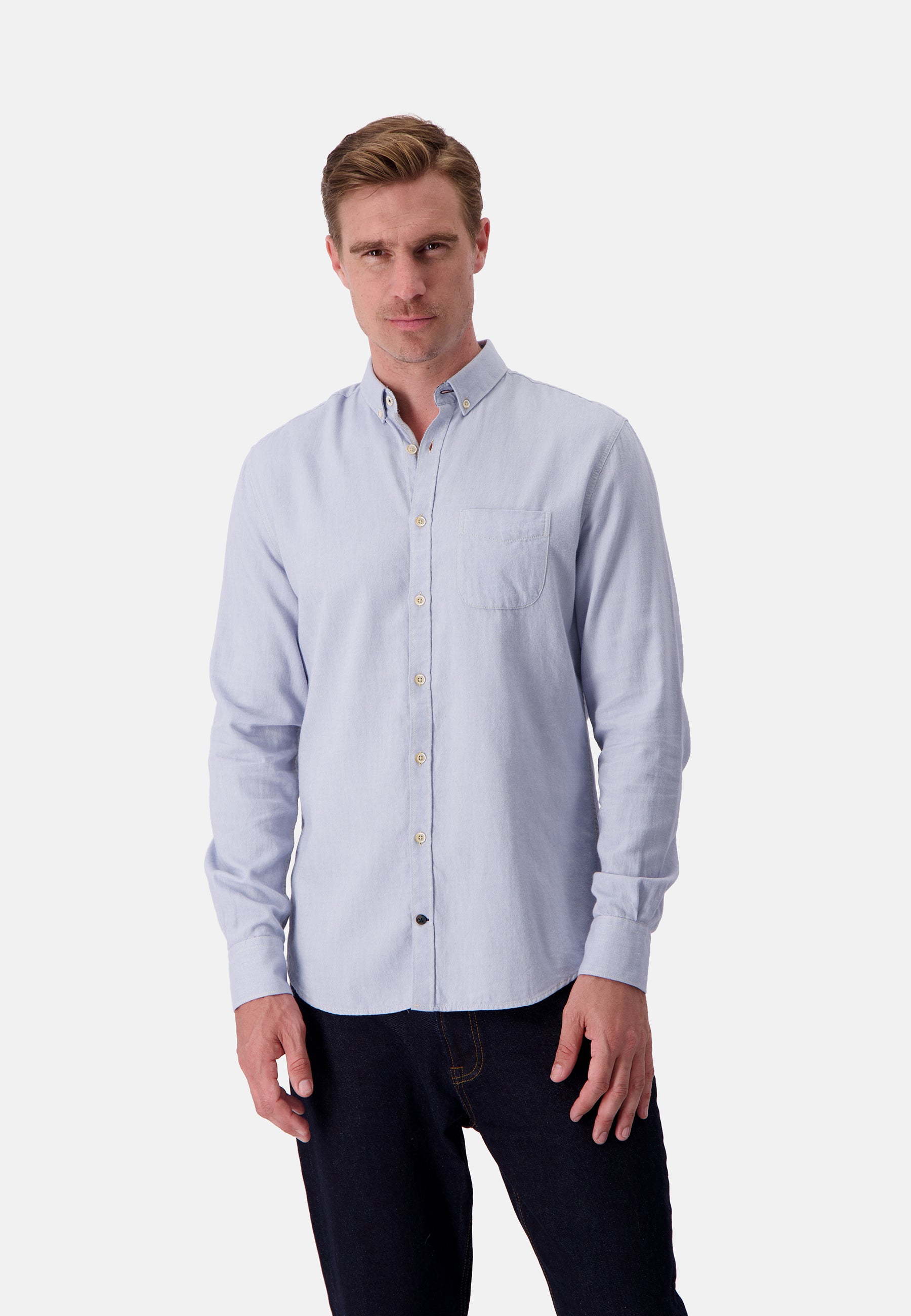 Chemise Brushed Twill dans Chemises Lake Colours and Sons   