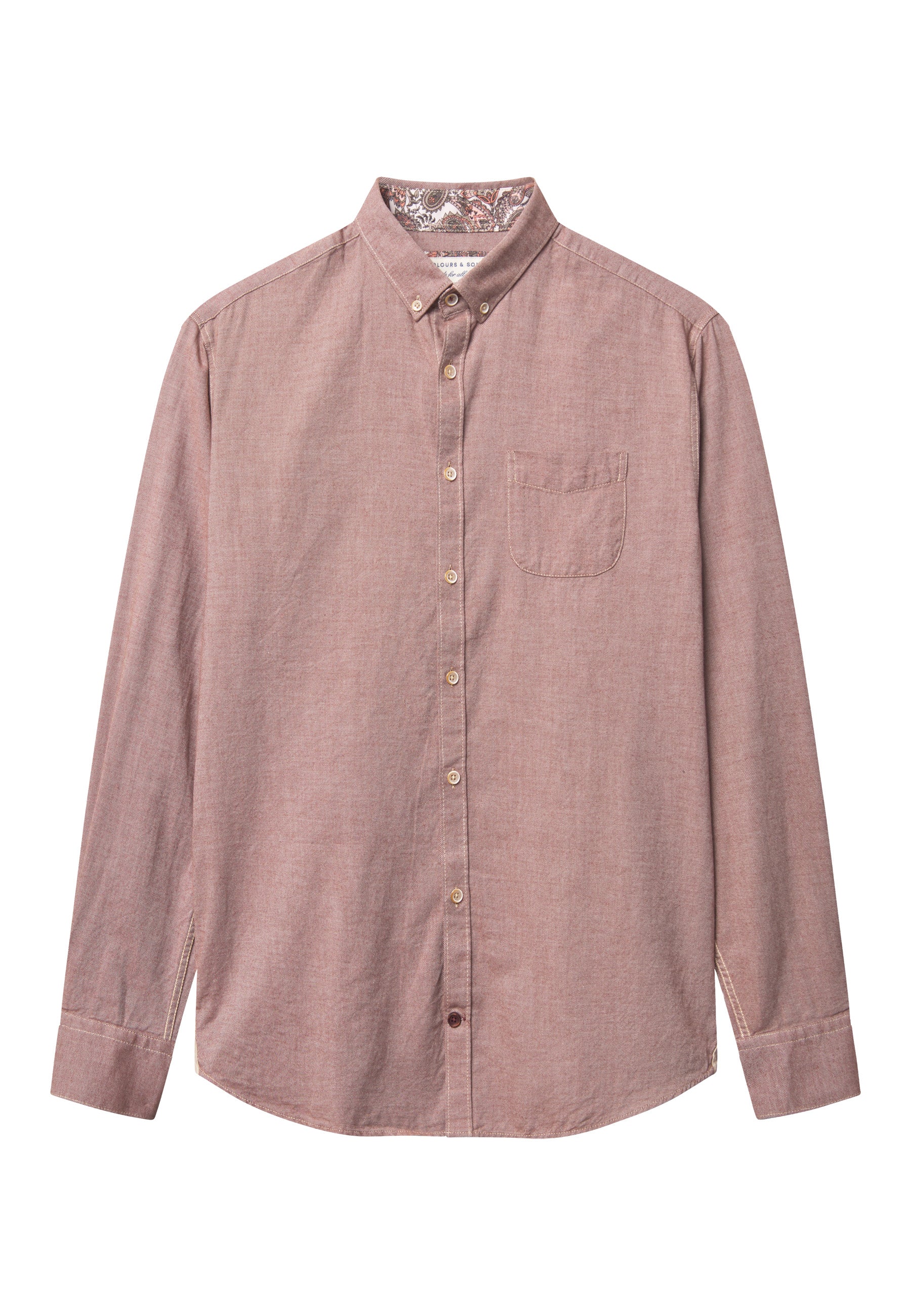 Chemise Brushed Twill dans Chemises Soil Colours and Sons   