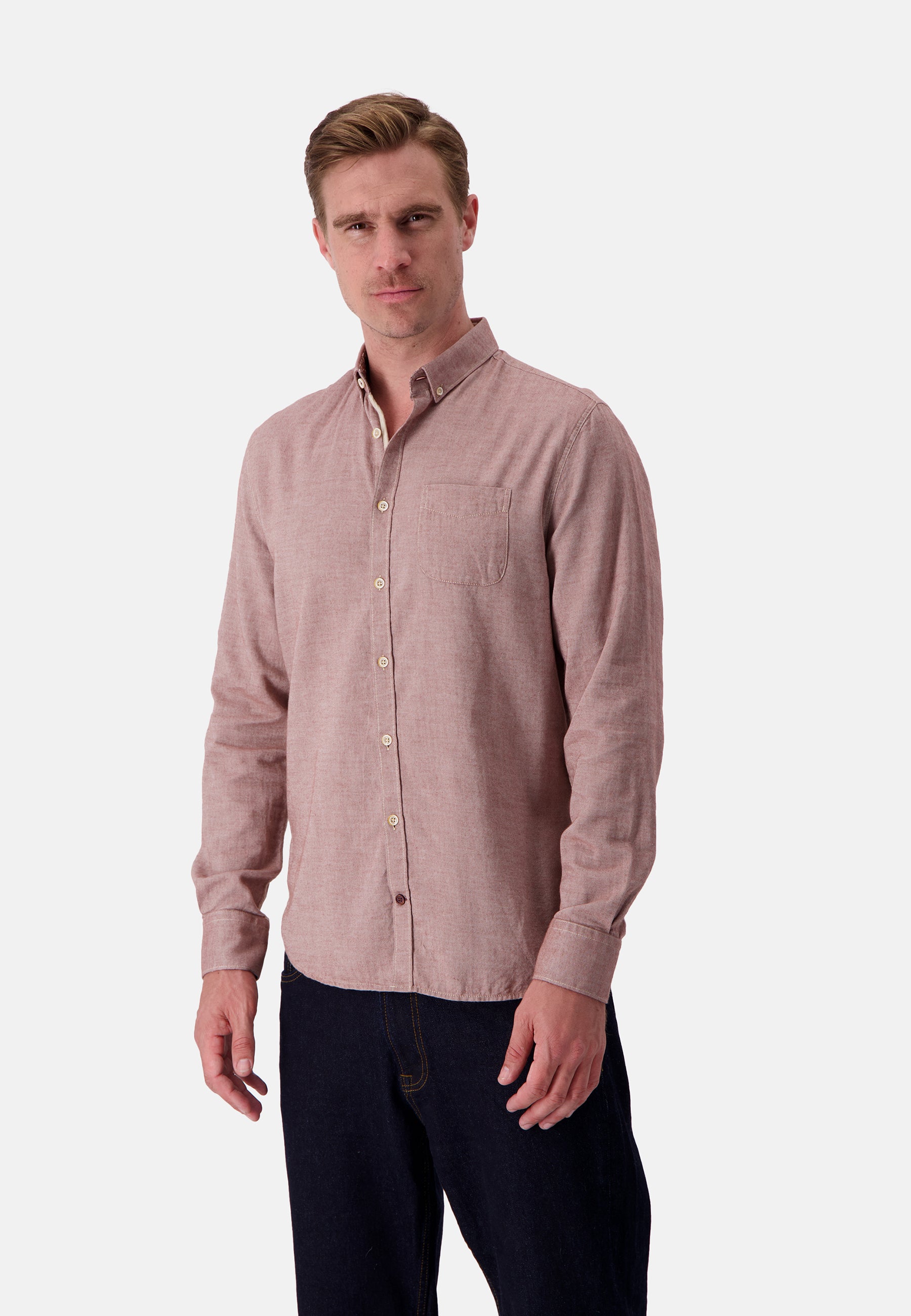 Chemise Brushed Twill dans Chemises Soil Colours and Sons   