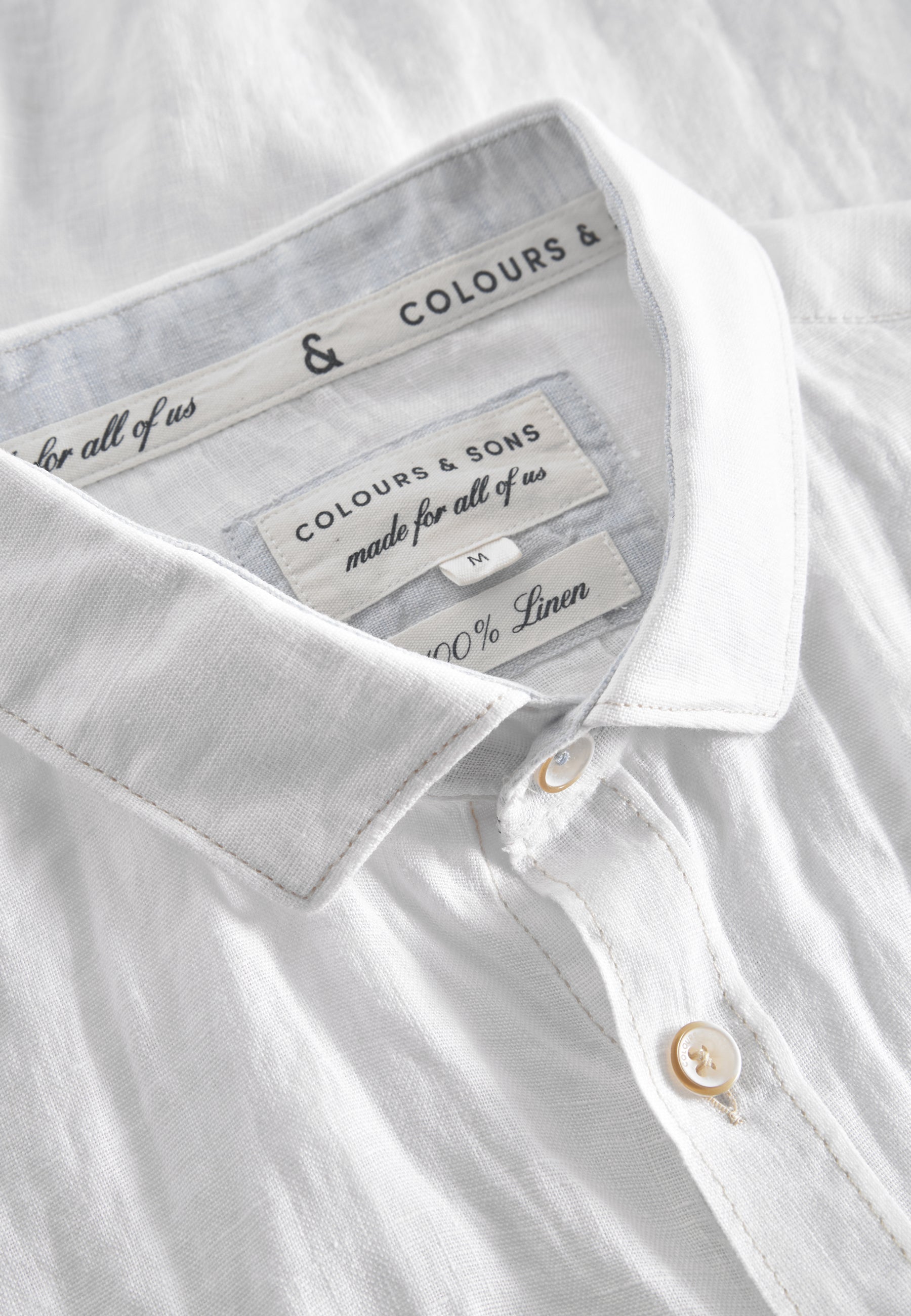 Chemise-Lin en Chemises Blanches Colours and Sons   