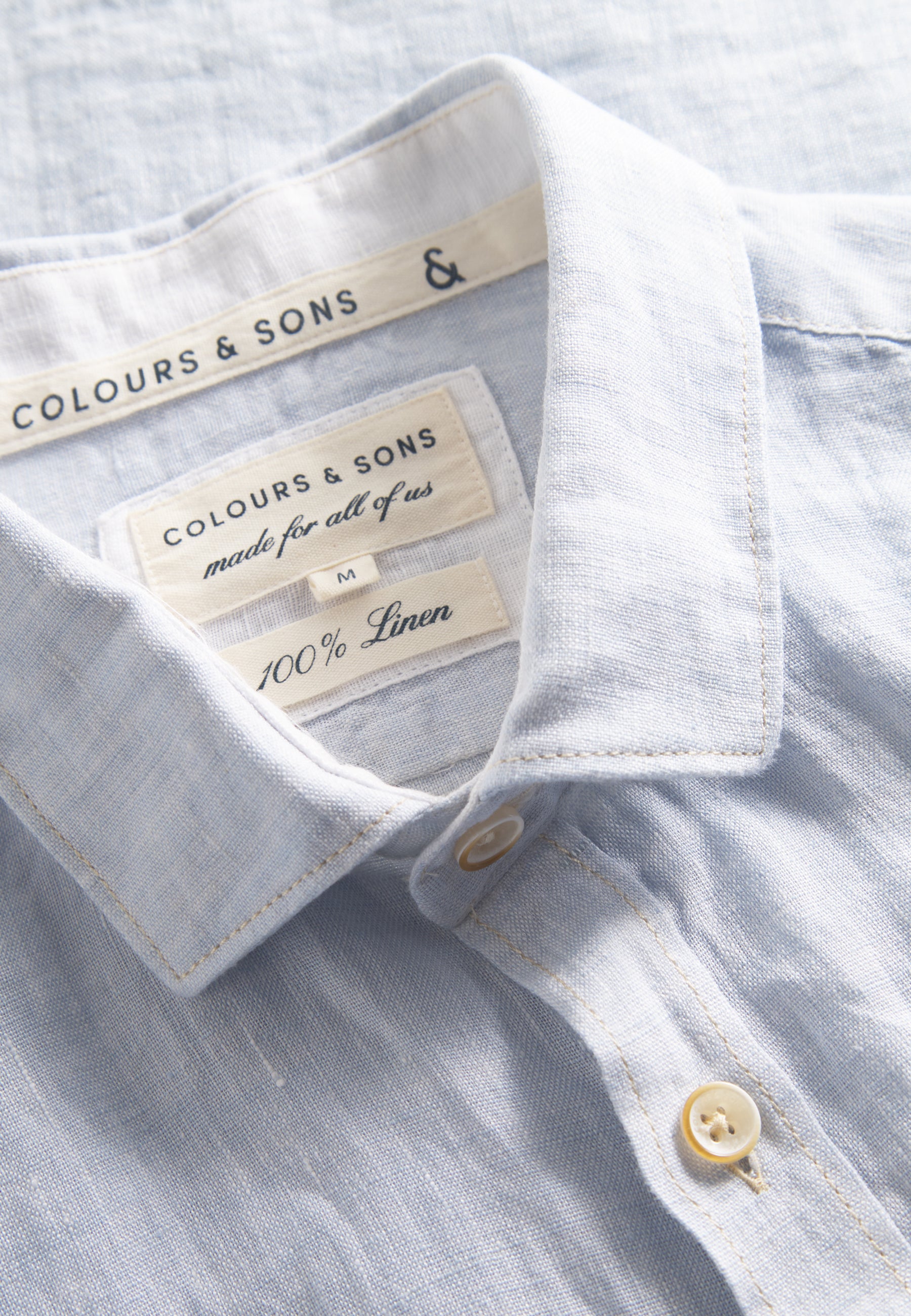 Chemise-Lin en Chemises Bleues Vintage Colours and Sons   