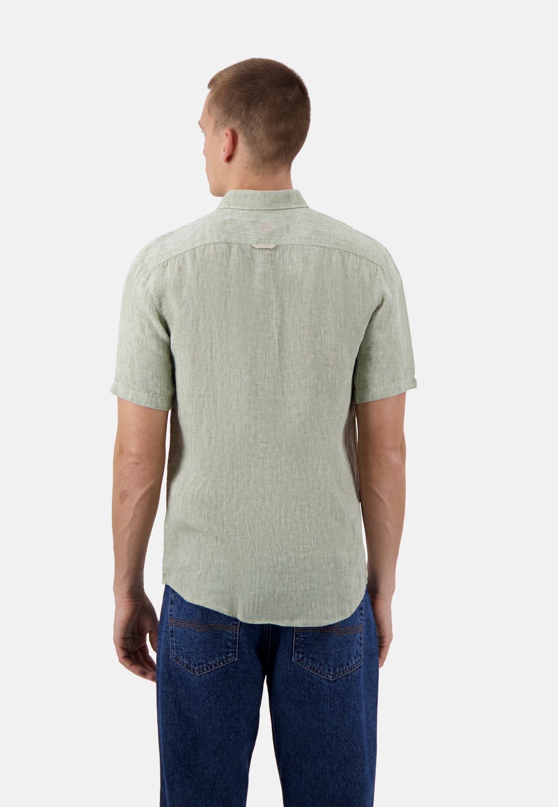 Chemise-Lin en Chemises Olive Colours and Sons   