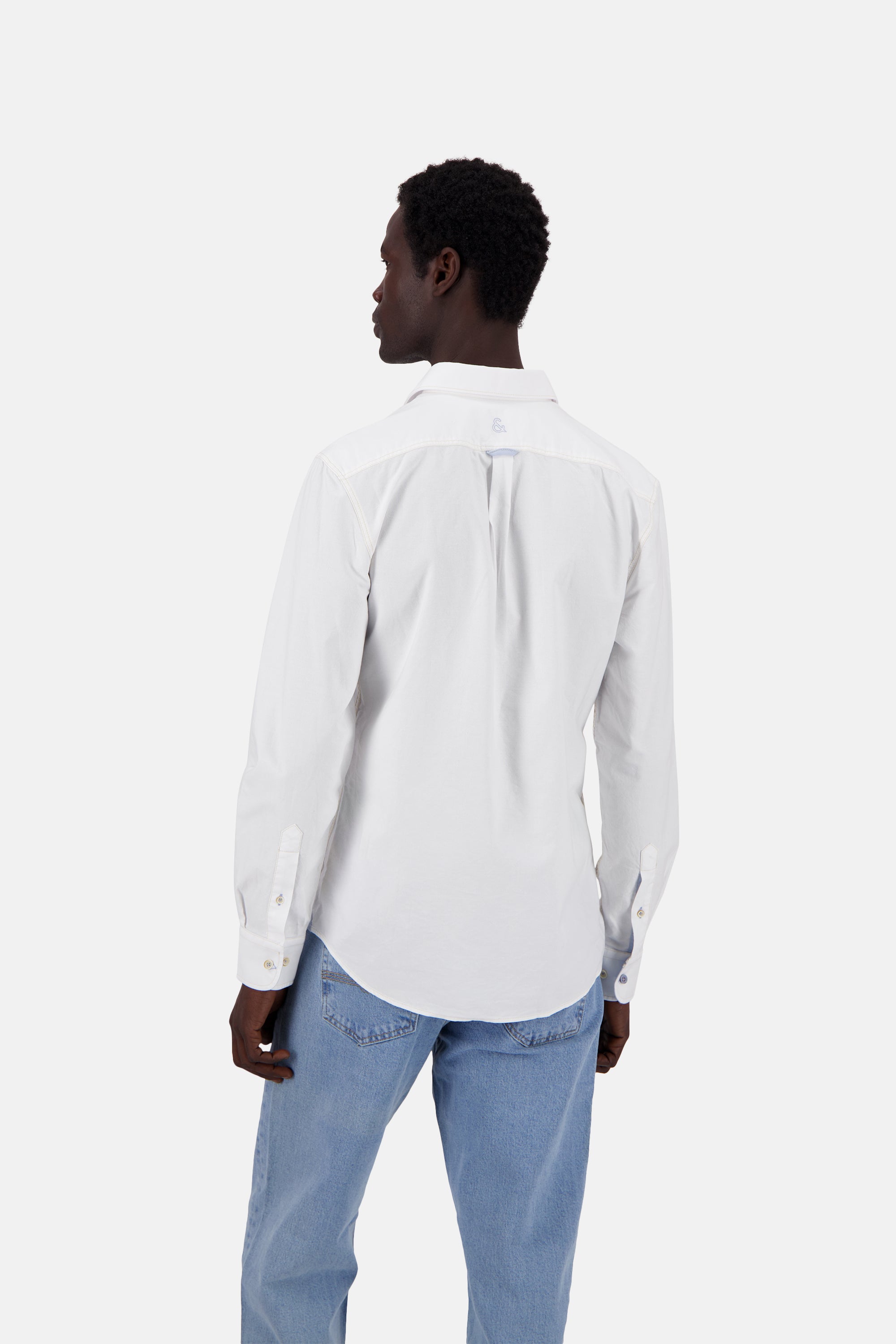 Shirt-Soft Oxford in White Chemises Colours and Sons