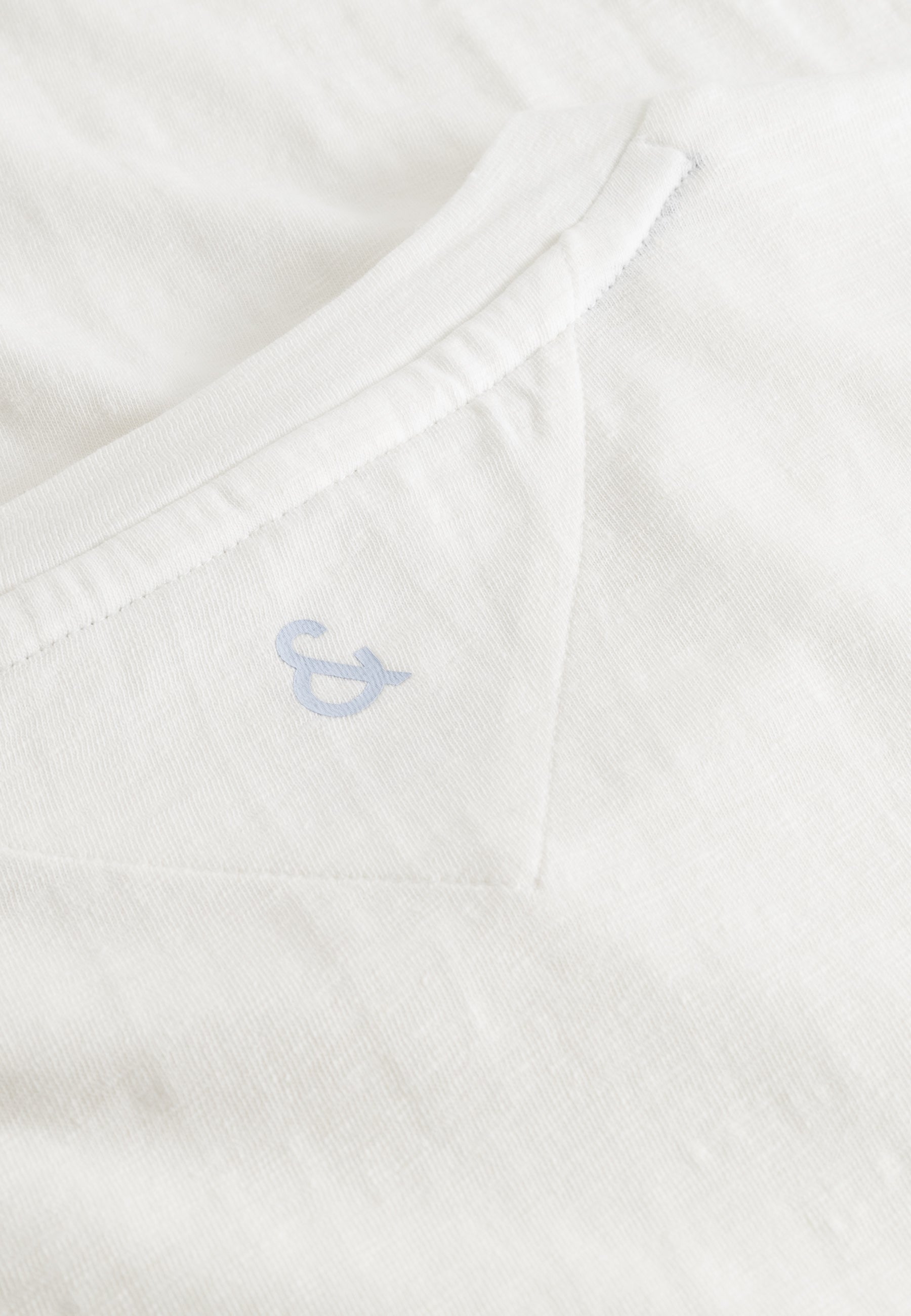 T-shirt-lin Blend en blanc T-shirts Colours and Sons