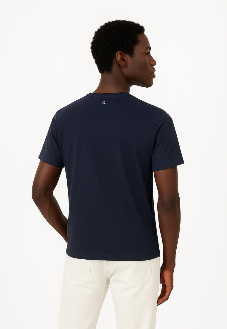 T-Shirt-Linen Blend in Anthracite T-Shirts Colours and Sons
