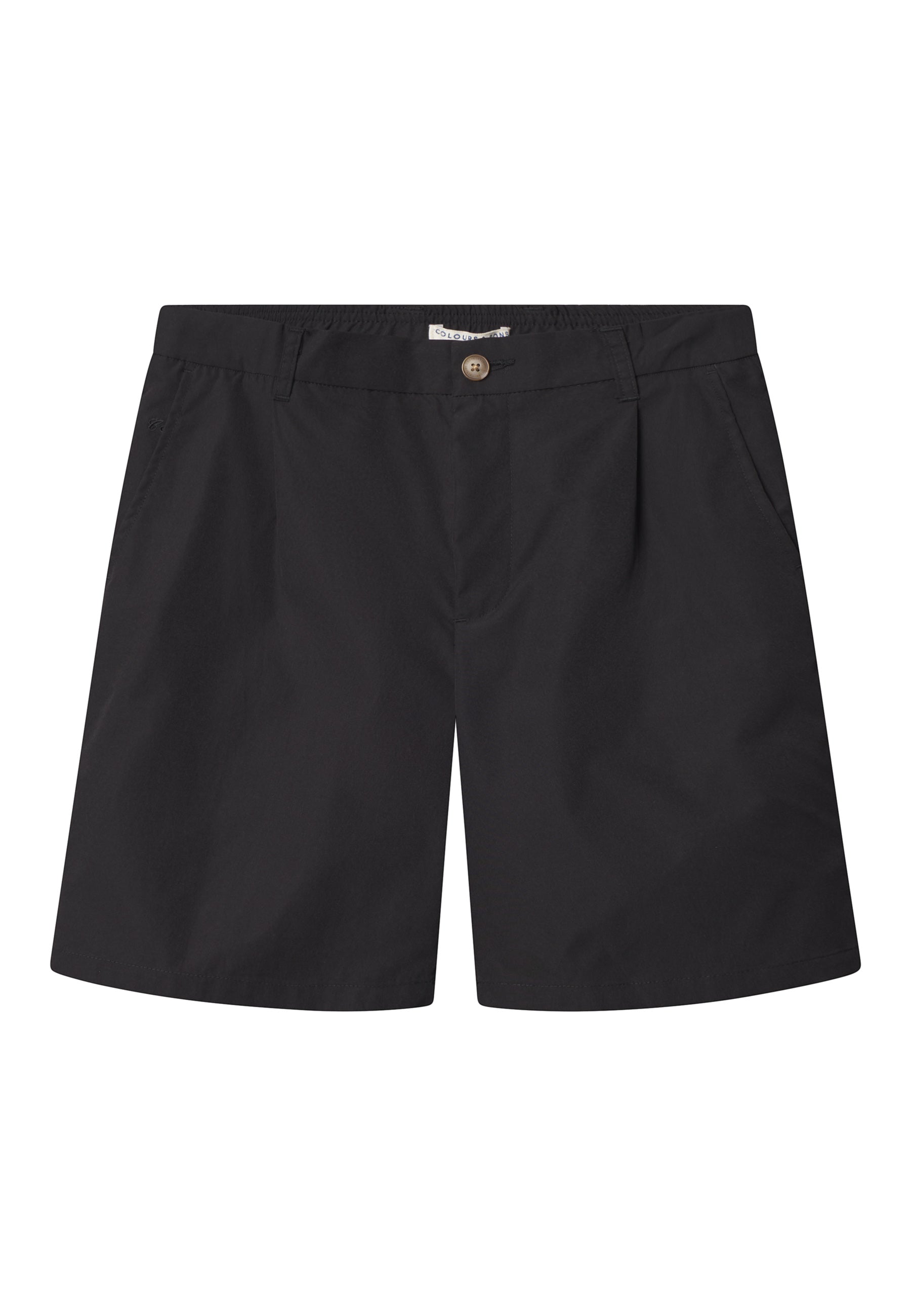 Shorts-Pleats en noir Shorts Colours and Sons