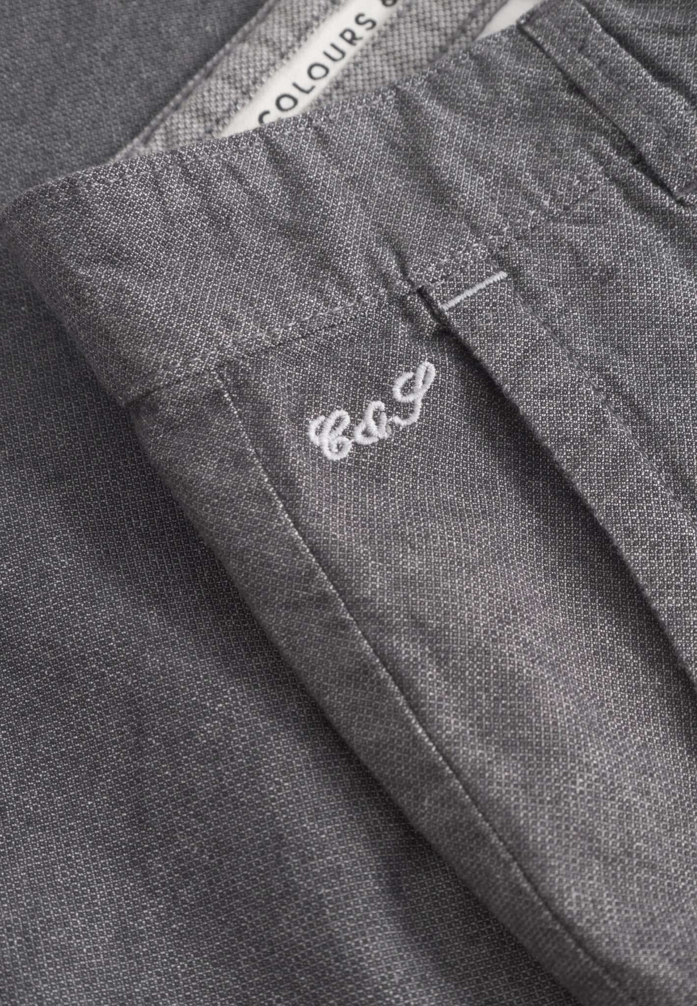 Short-Dobby en anthracite Shorts Colours and Sons