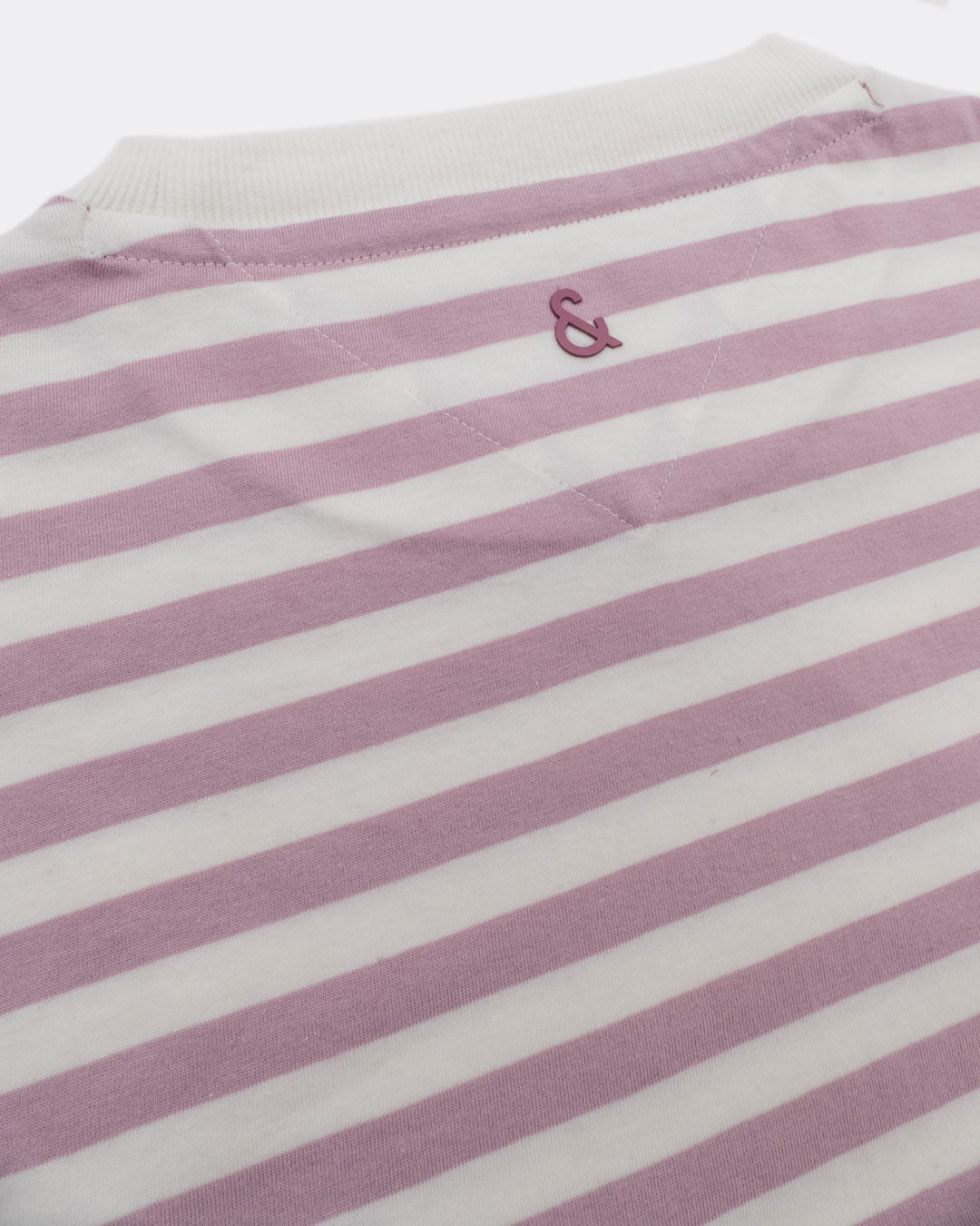 T-shirt - Breton Stripes à Grape Stripes T-shirts Colours and Sons   